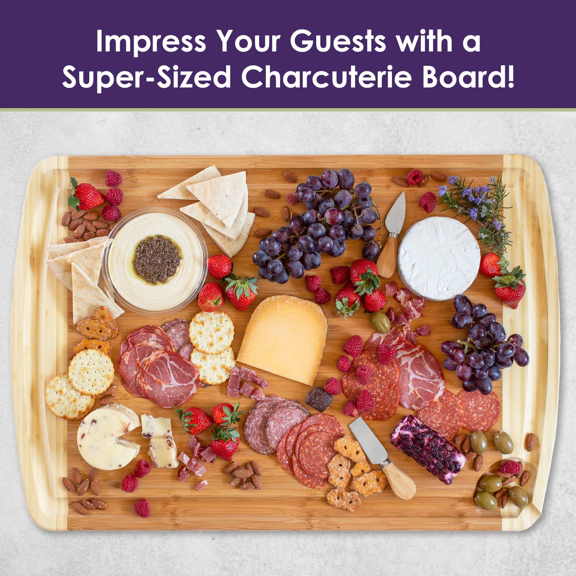 totally-bamboo-600si-large-cutting-board-noodle-board-30-x-20 image 4