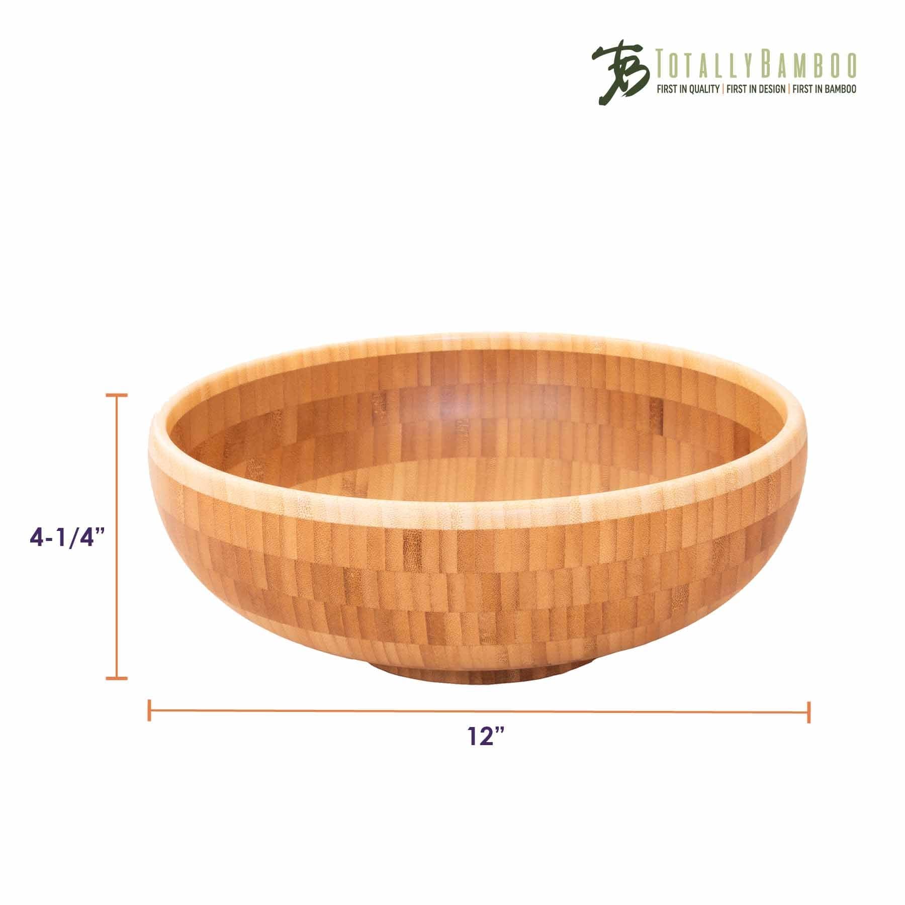 totally-bamboo-12-classic-bowl-end-grain-moso-bamboo-serving-bowl image 4