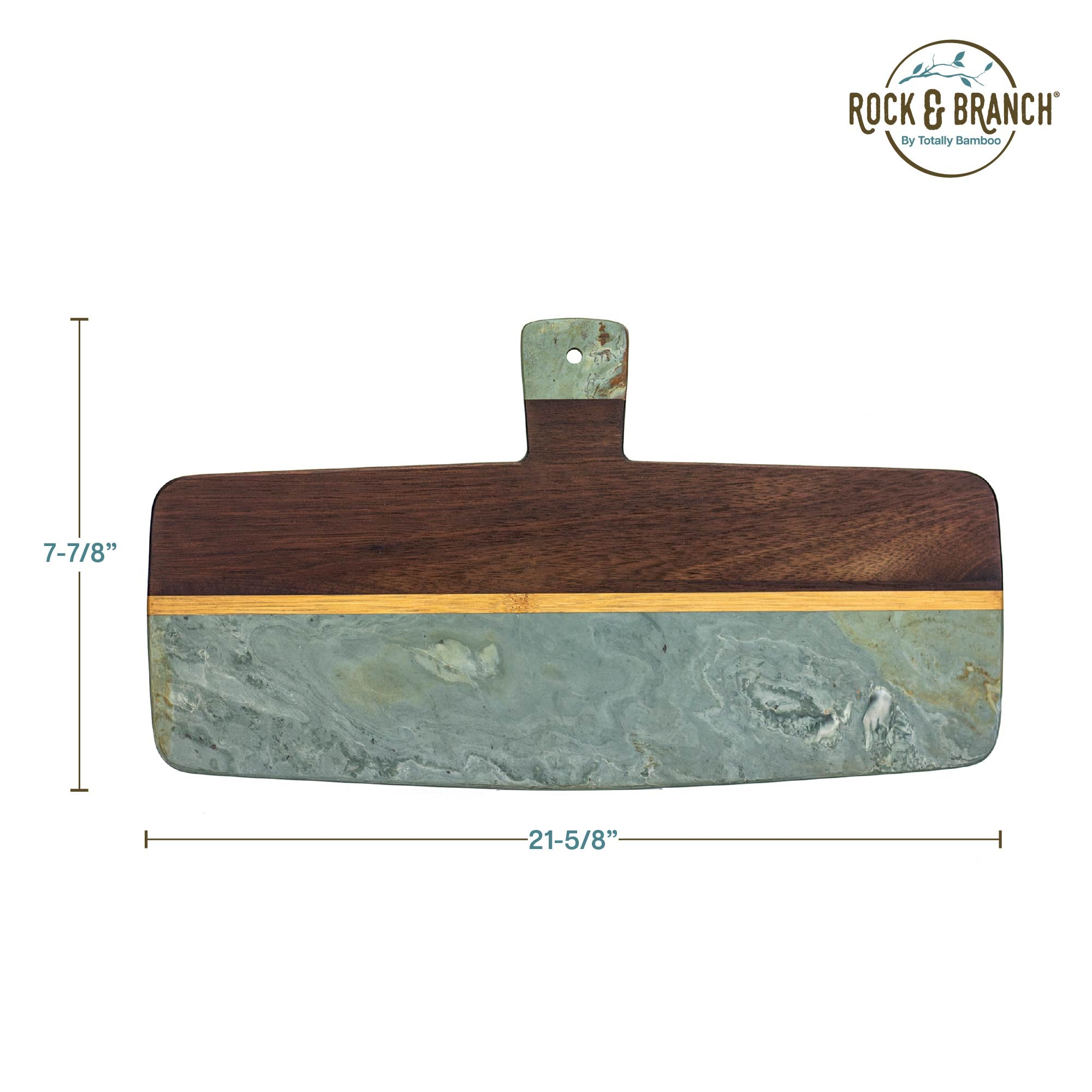 totally-bamboo-rock-branch-series-slate-and-acacia-serving-paddle-17-7-8-x-9-7-8 image 7