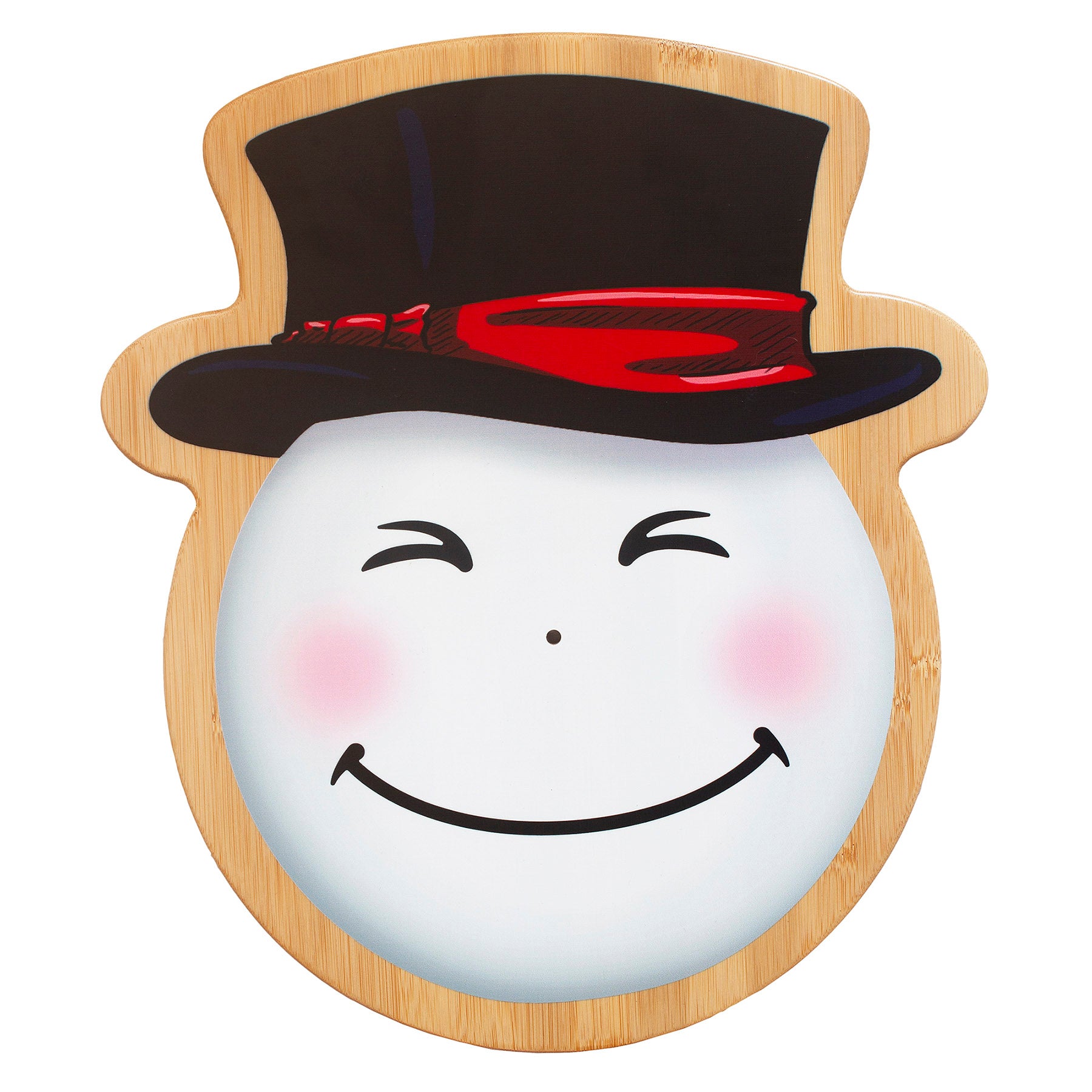 totally-bamboo-snowman-2-tiered-cupcake-stand image 4