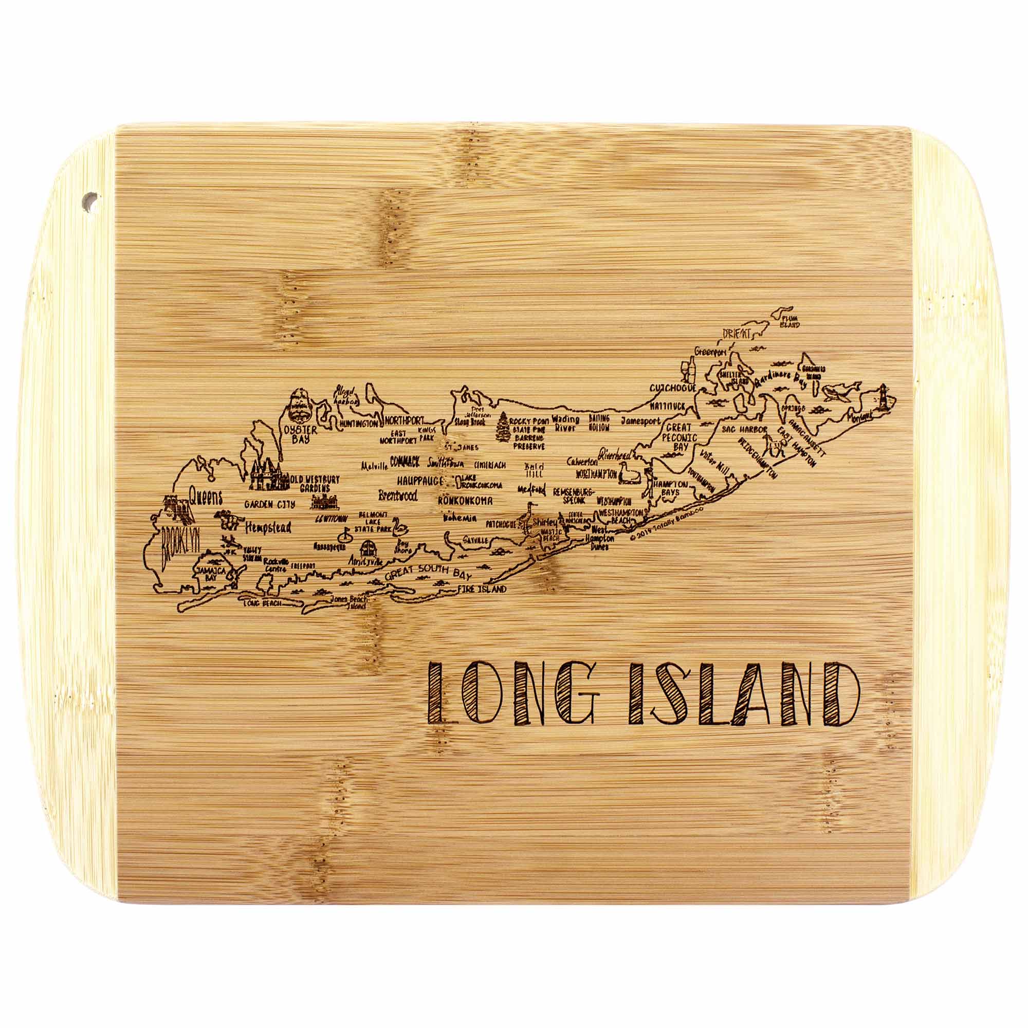 totally-bamboo-a-slice-of-life-long-island-cutting-board-11-x-8-3-4 image 1