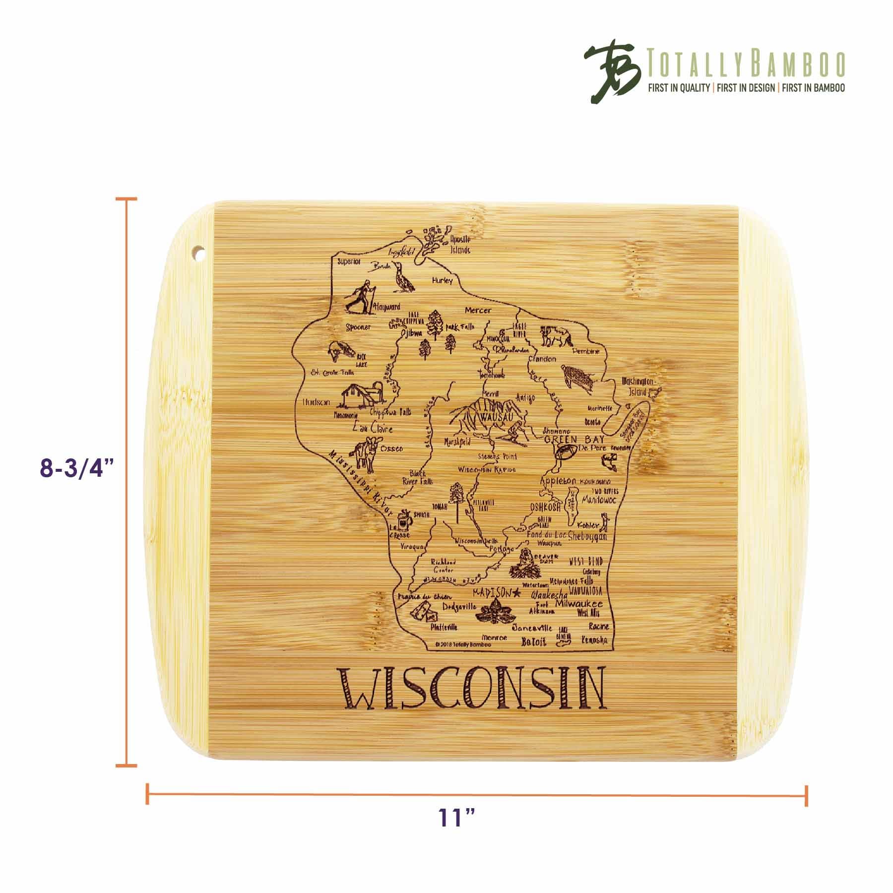 totally-bamboo-a-slice-of-life-wisconsin-cutting-board-11-x-8-3-4 image 5