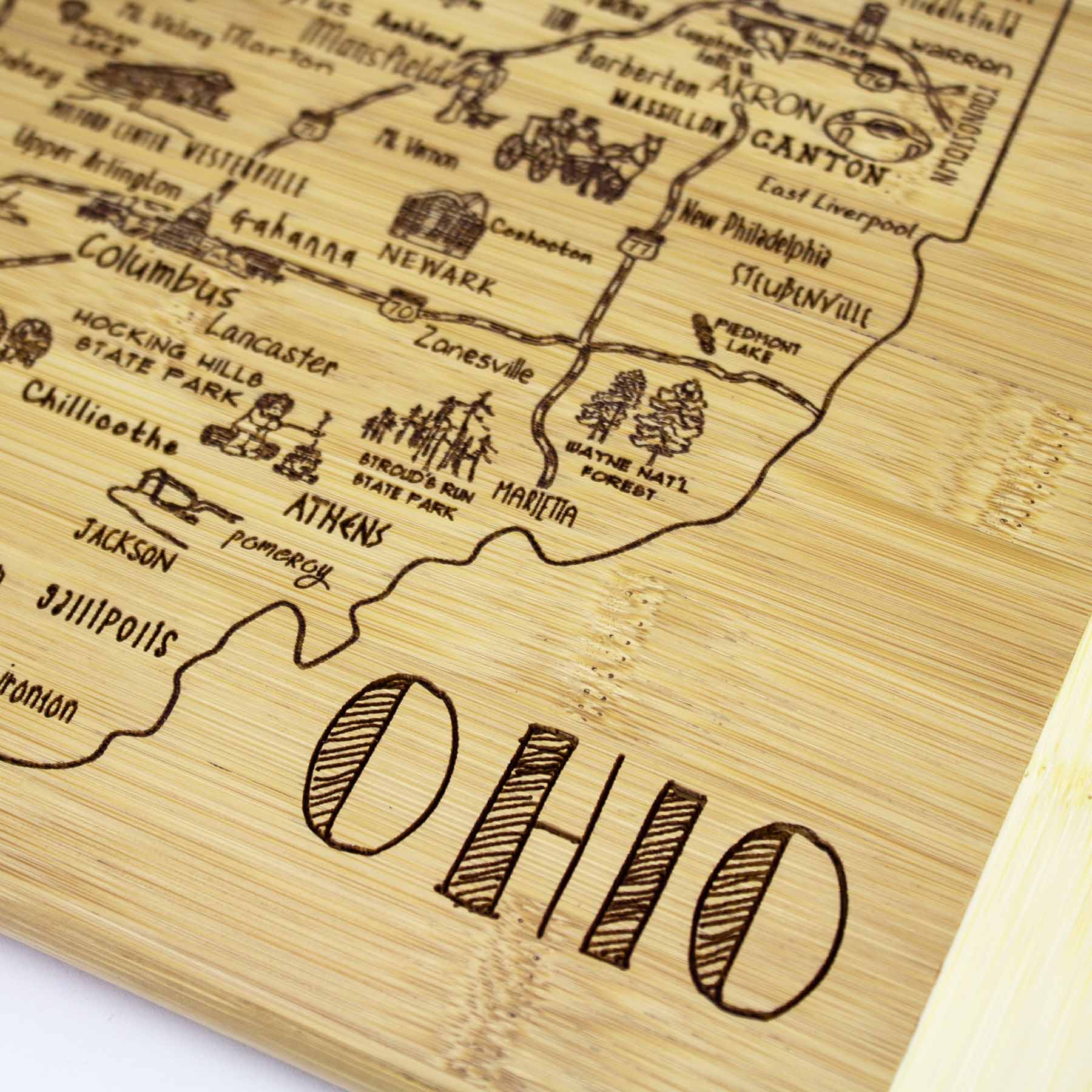 totally-bamboo-a-slice-of-life-ohio-cutting-board-11-x-8-3-4 image 3