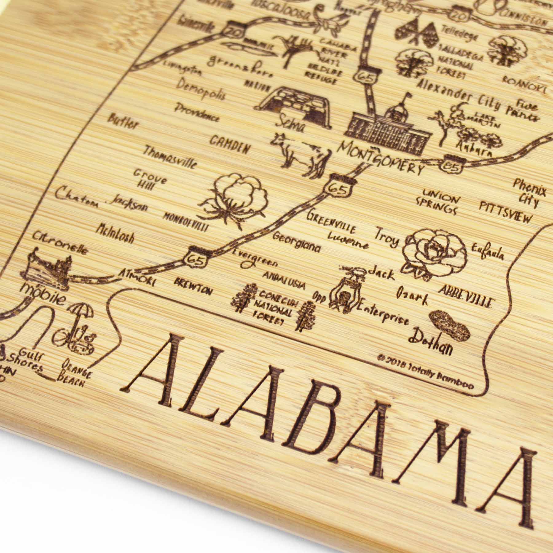 totally-bamboo-a-slice-of-life-alabama-cutting-board-11-x-8-3-4 image 3