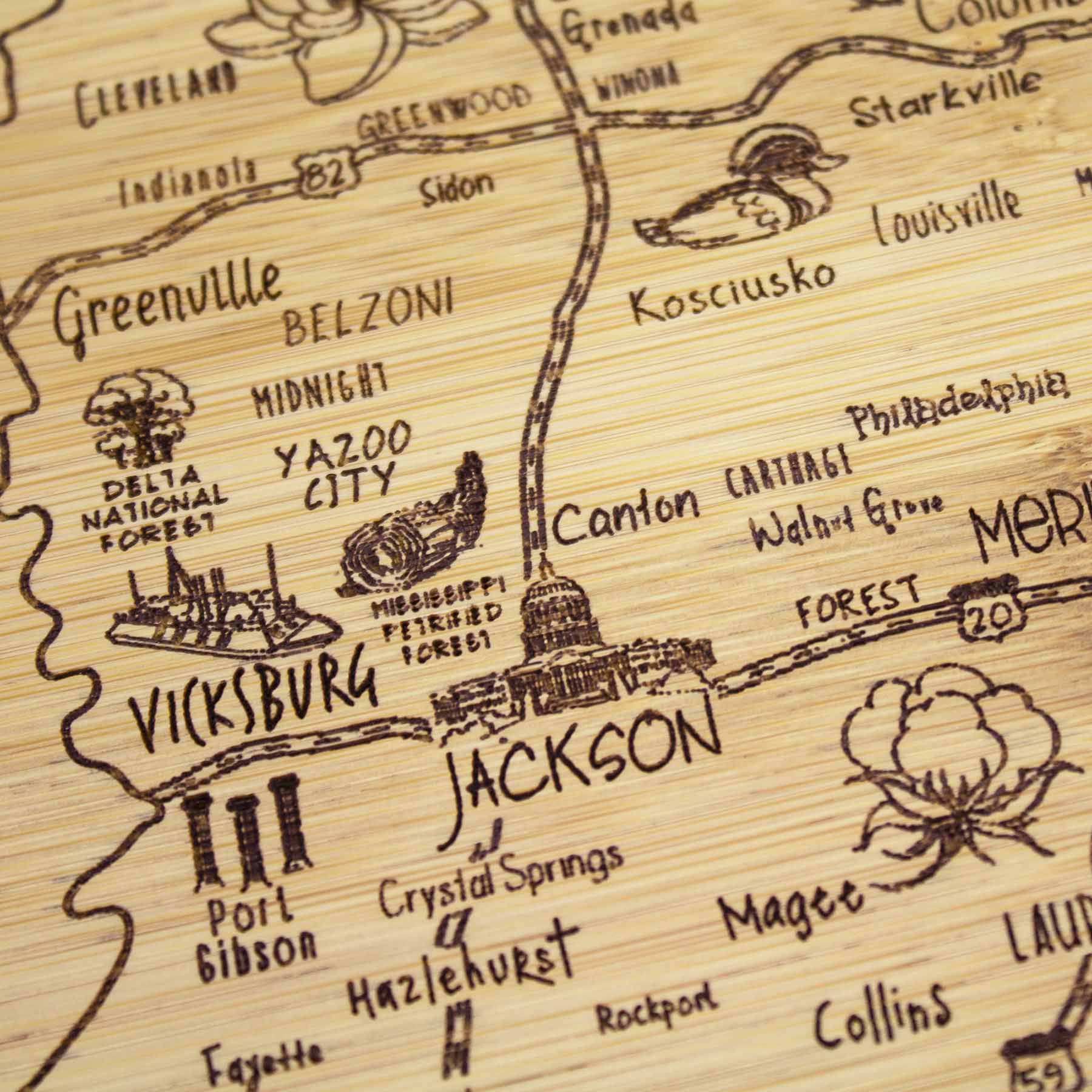 totally-bamboo-a-slice-of-life-mississippi-cutting-board-11-x-8-3-4 image 4