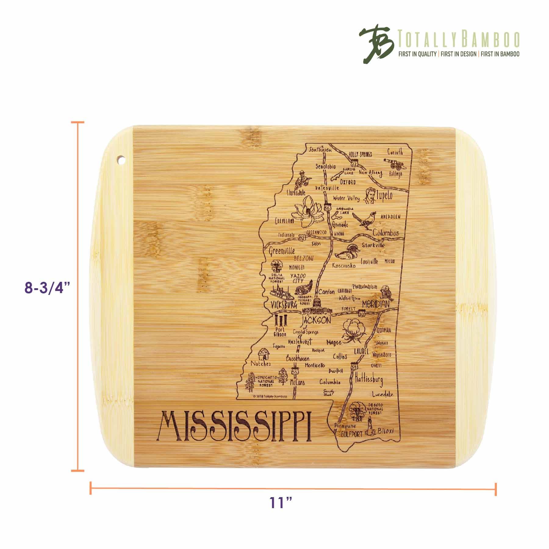 totally-bamboo-a-slice-of-life-mississippi-cutting-board-11-x-8-3-4 image 6