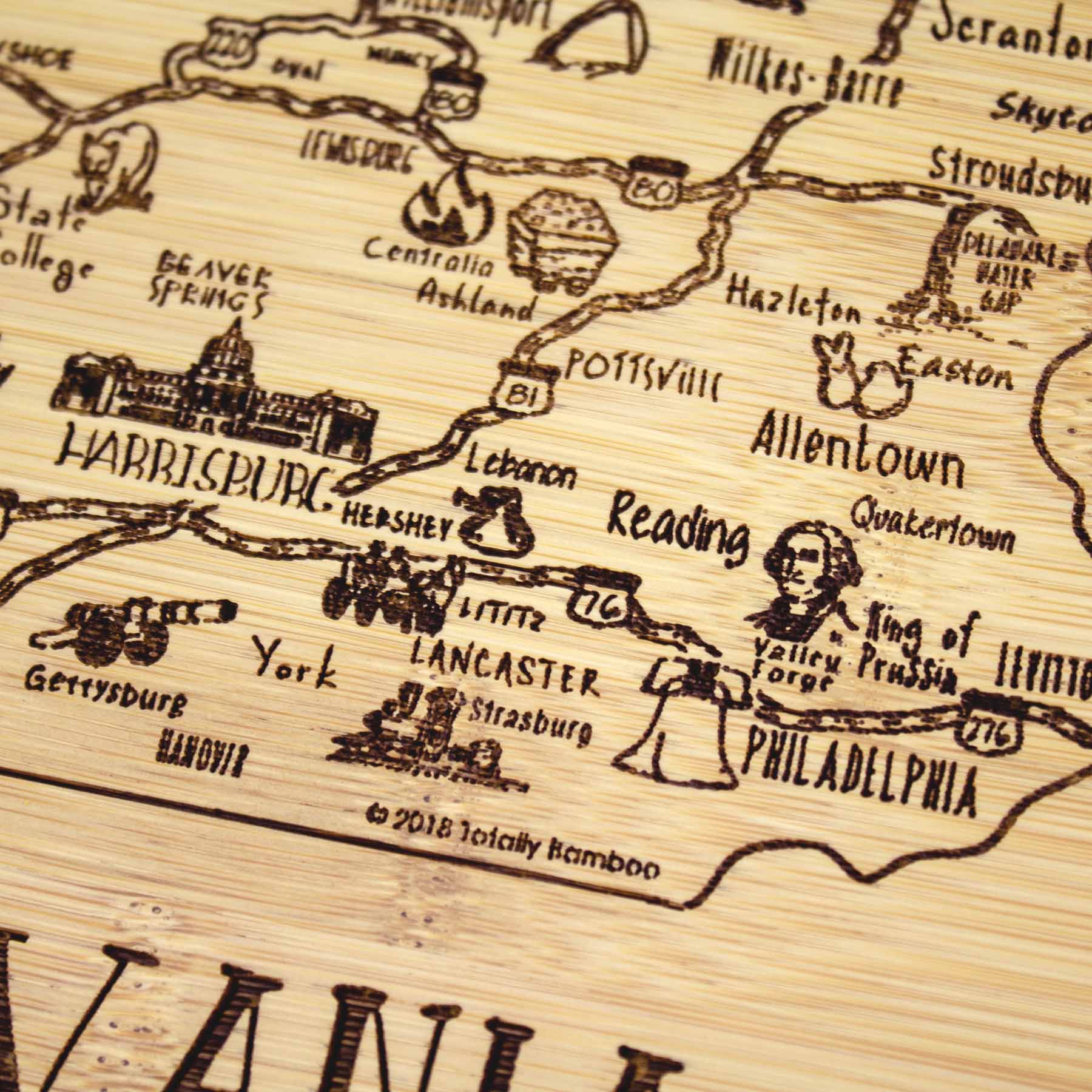 totally-bamboo-a-slice-of-life-pennsylvania-cutting-board-11-x-8-3-4 image 5