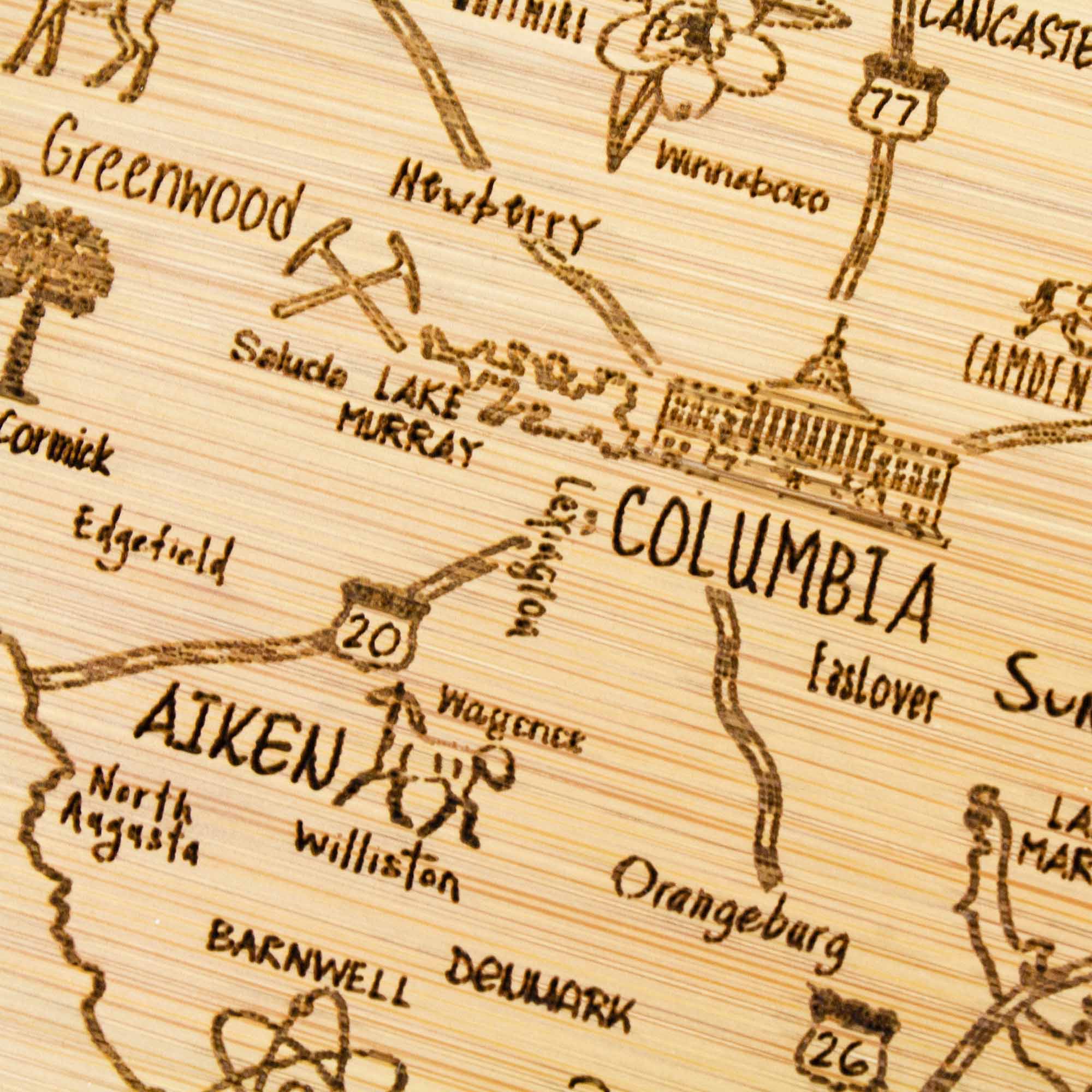 totally-bamboo-a-slice-of-life-south-carolina-cutting-board-11-x-8-3-4 image 4