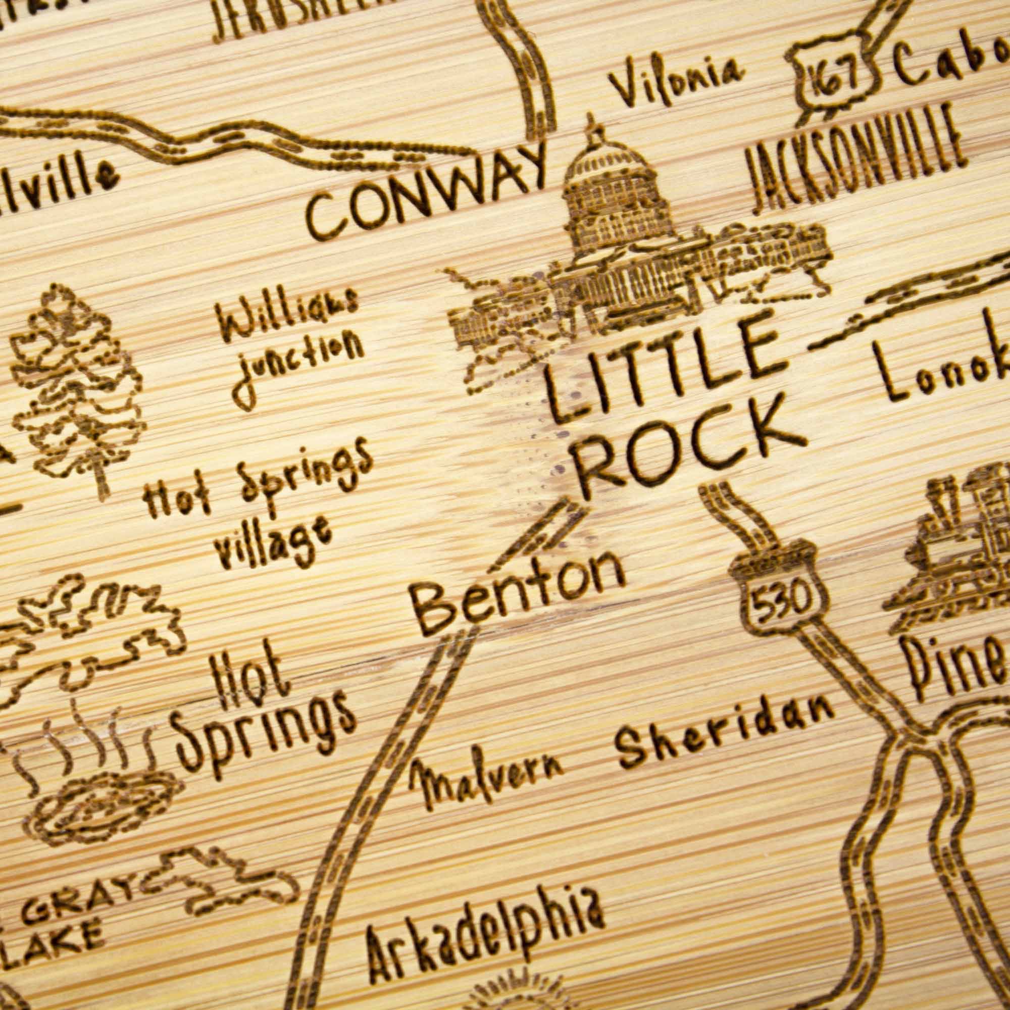 totally-bamboo-a-slice-of-life-arkansas-cutting-board-11-x-8-3-4-personalized-en image 4