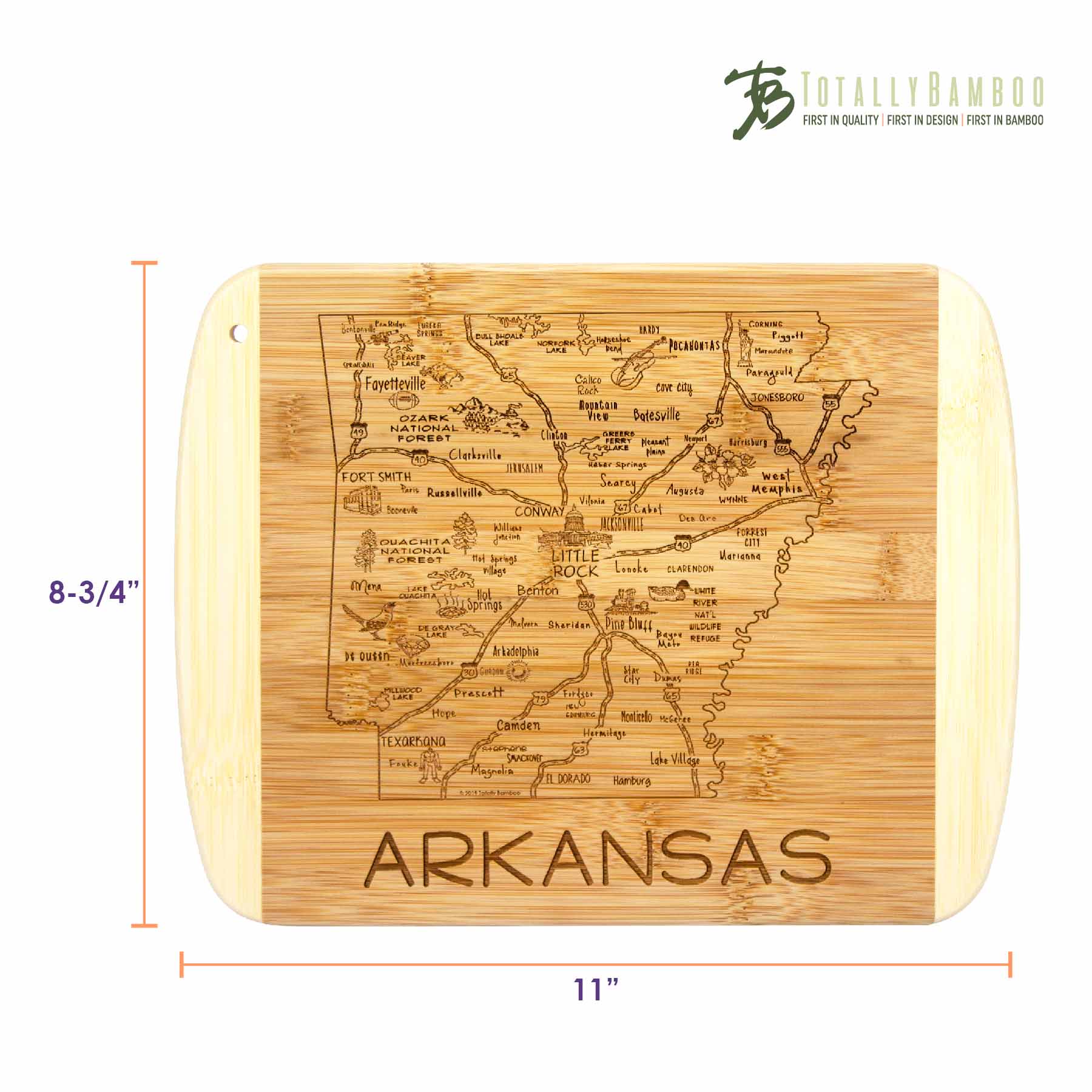 totally-bamboo-a-slice-of-life-arkansas-cutting-board-11-x-8-3-4-personalized-en image 6