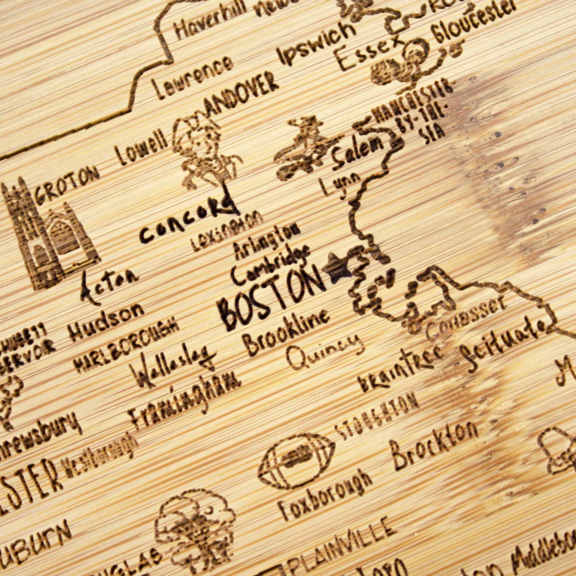 totally-bamboo-a-slice-of-life-massachusetts-cutting-board-laser-engraved-cities image 4