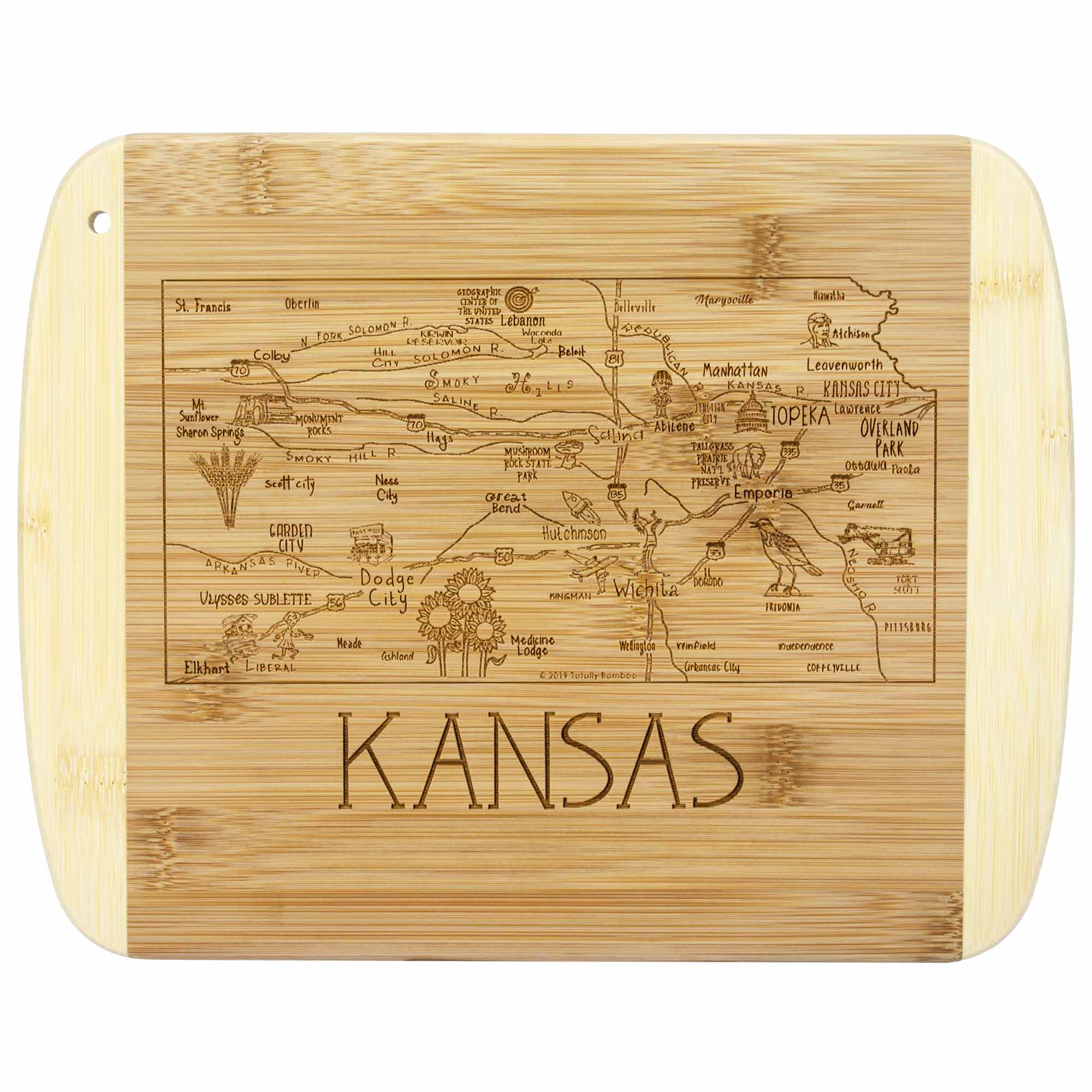 totally-bamboo-a-slice-of-life-kansas-cutting-board-11-x-8-3-4 image 1