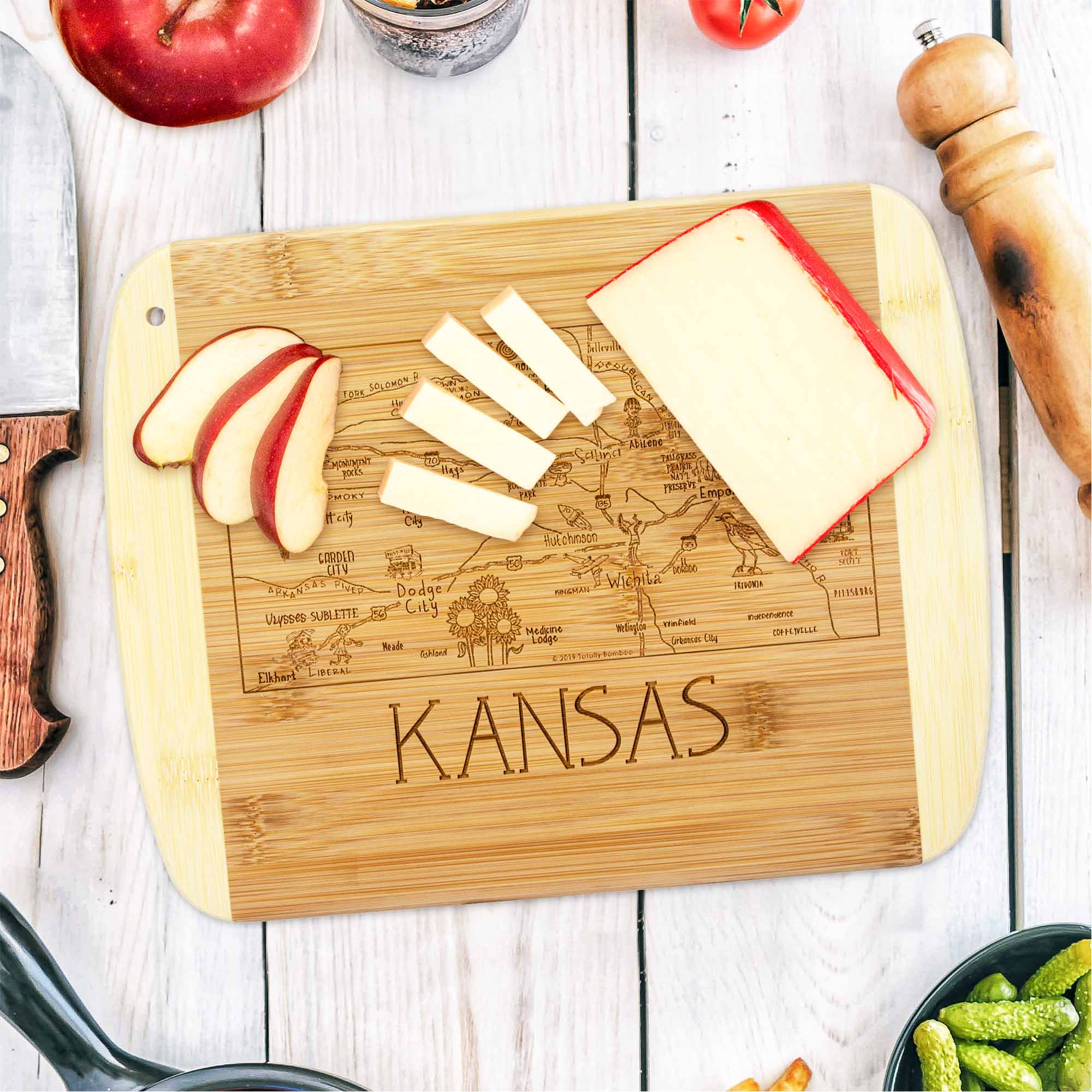 totally-bamboo-a-slice-of-life-kansas-cutting-board-11-x-8-3-4 image 2