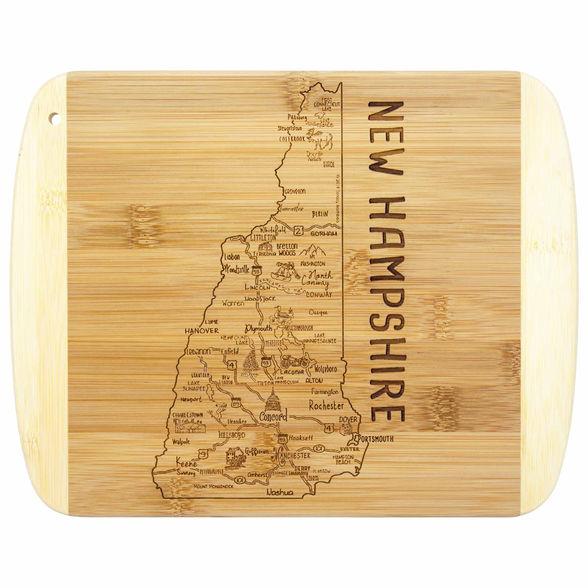 totally-bamboo-a-slice-of-life-new-hampshire-cutting-board-11-x-8-3-4 image 1