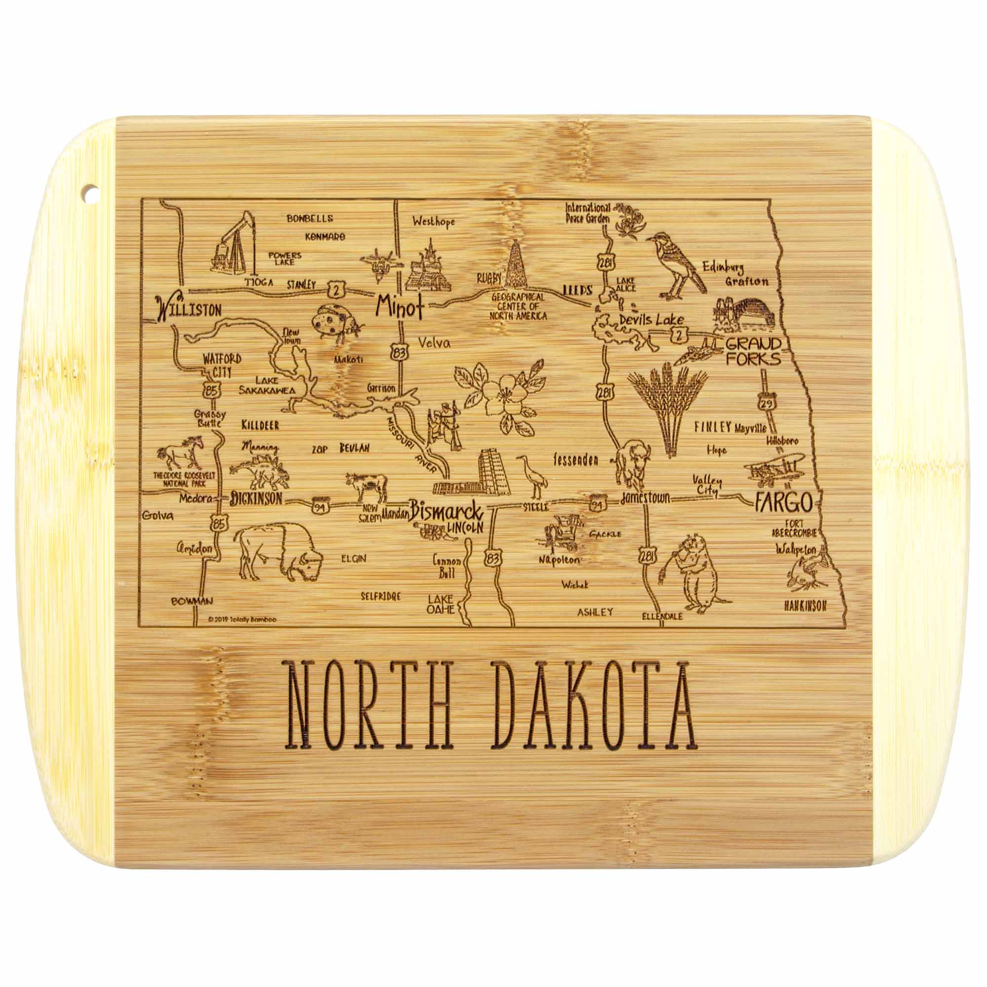 totally-bamboo-a-slice-of-life-north-dakota-cutting-board-11-x-8-3-4 image 1