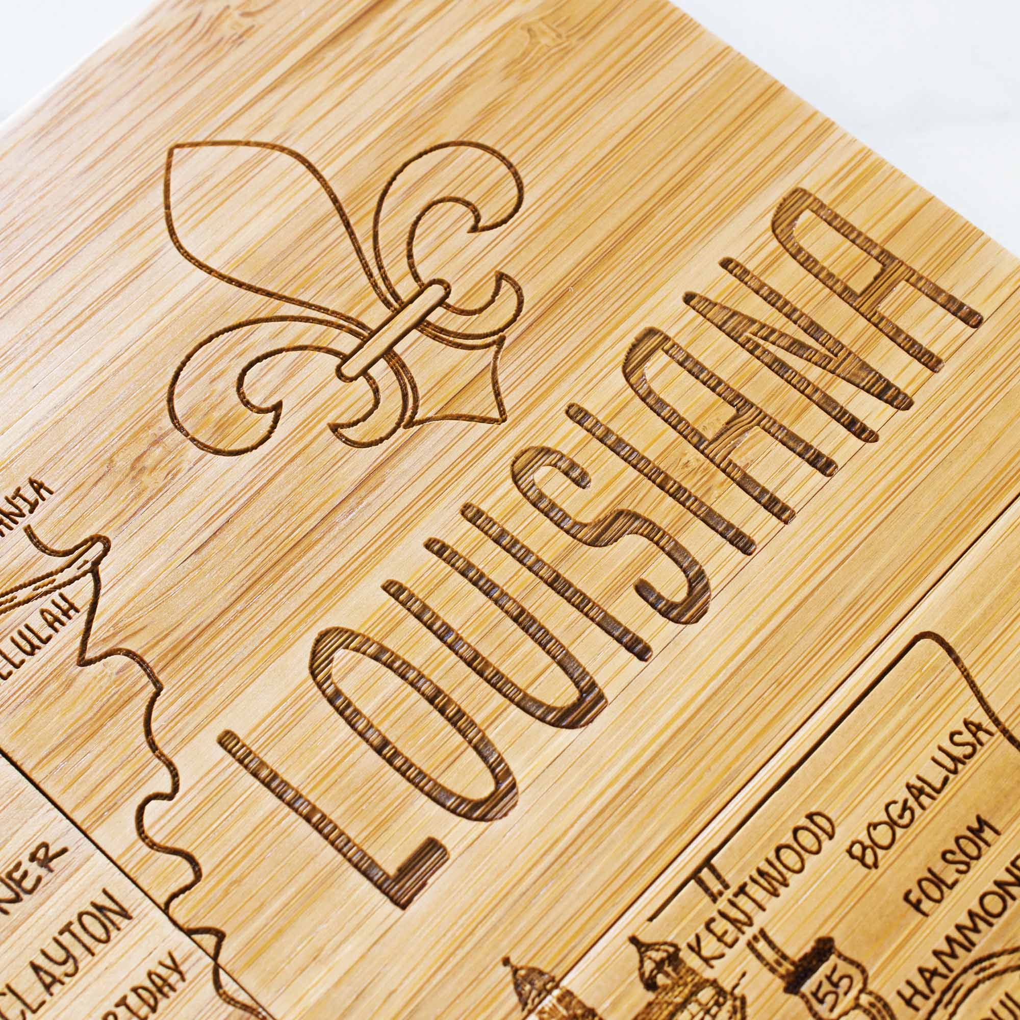 totally-bamboo-4-piece-louisiana-puzzle-coaster-set-with-case image 4