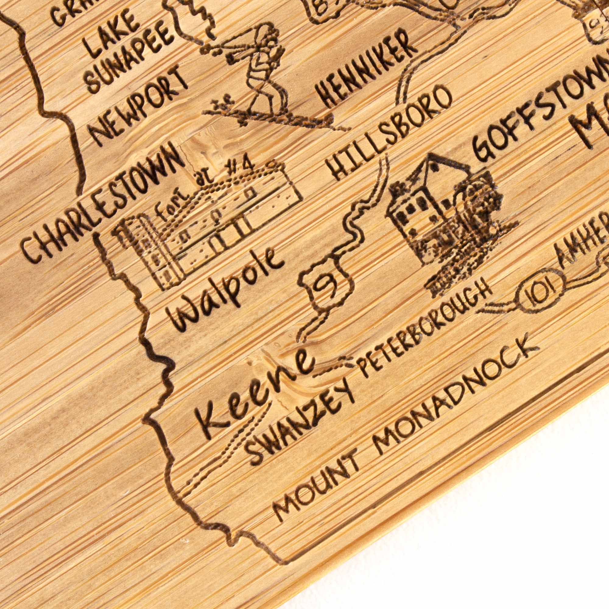 totally-bamboo-4-piece-new-hampshire-puzzle-coaster-set-with-case image 7