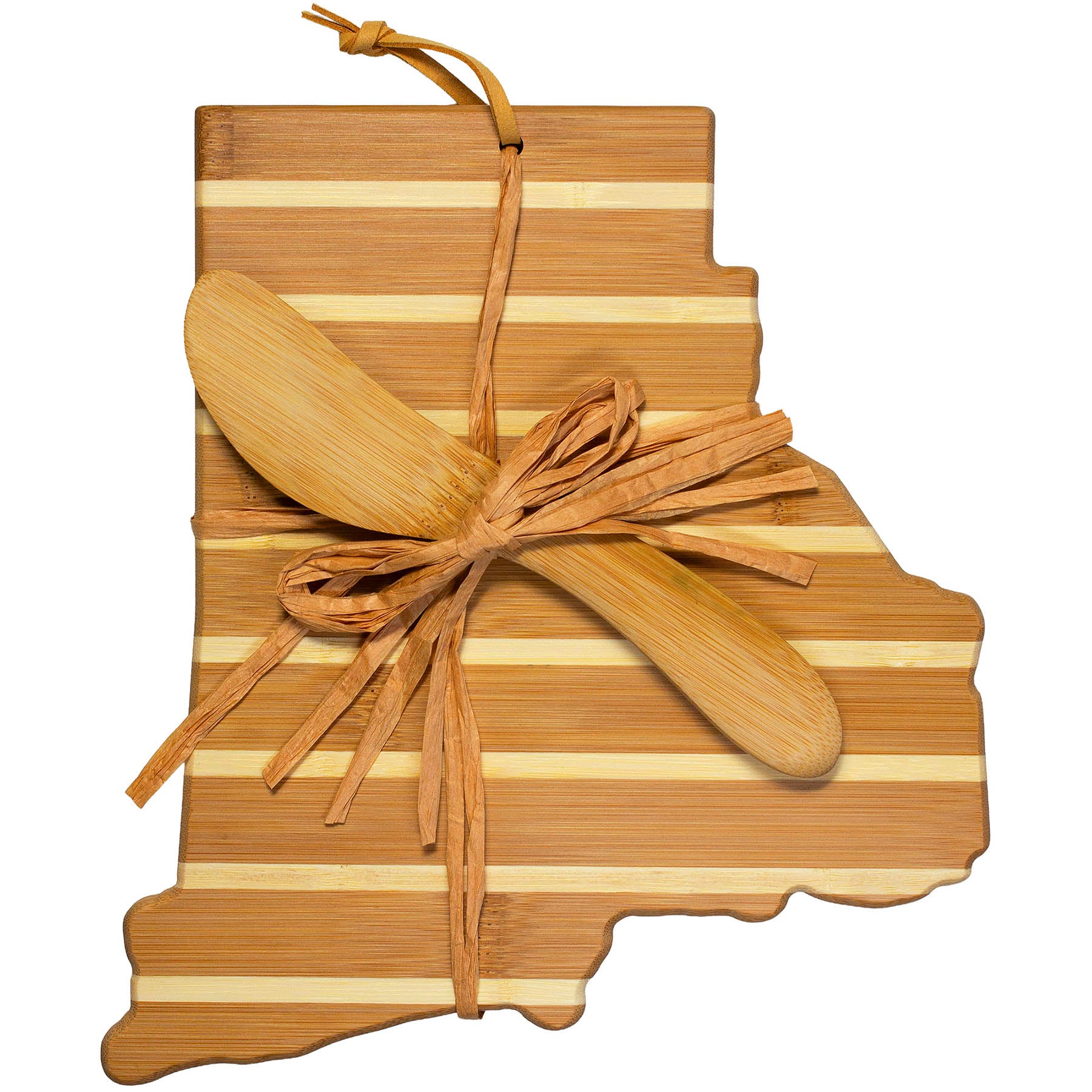 totally-bamboo-rhode-island-serving-board-with-spreader-knife-gift-set image 3
