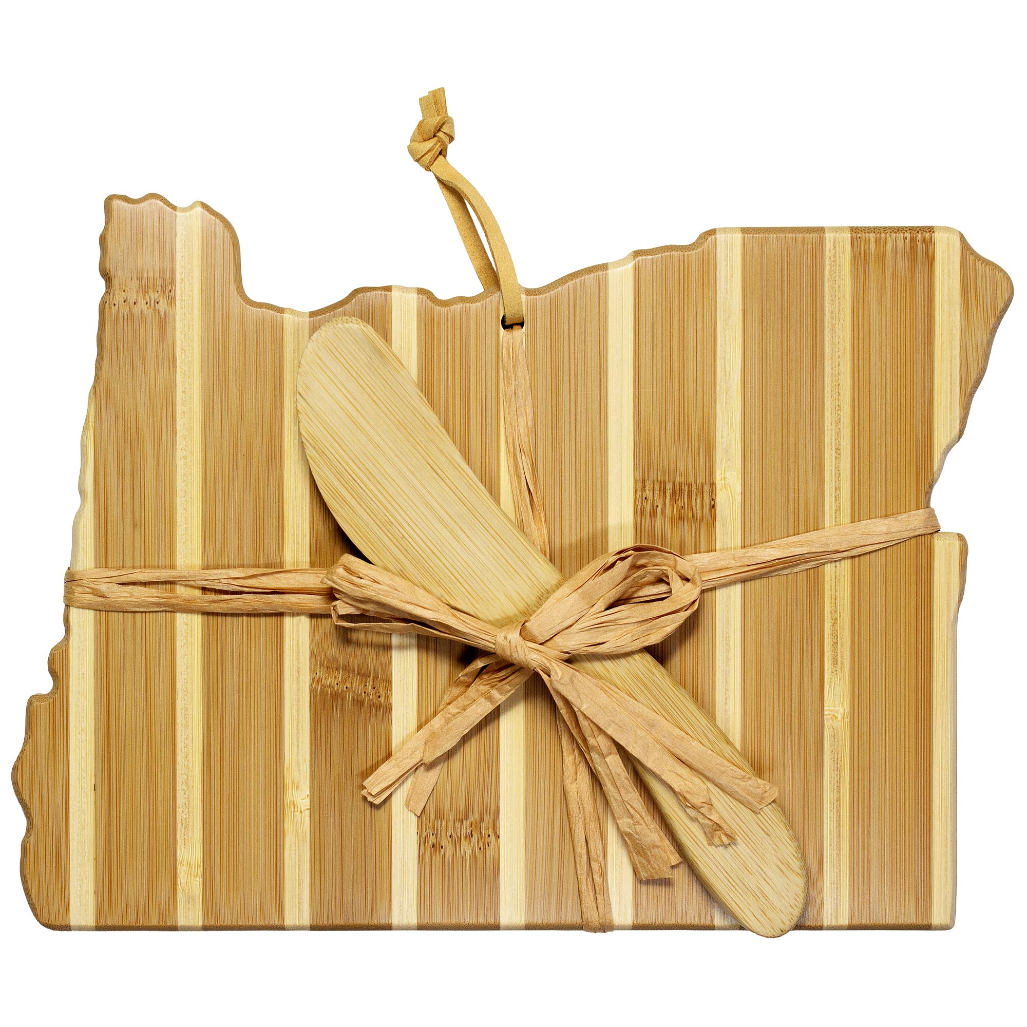 totally-bamboo-oregon-serving-board-with-spreader-knife-gift-set image 3
