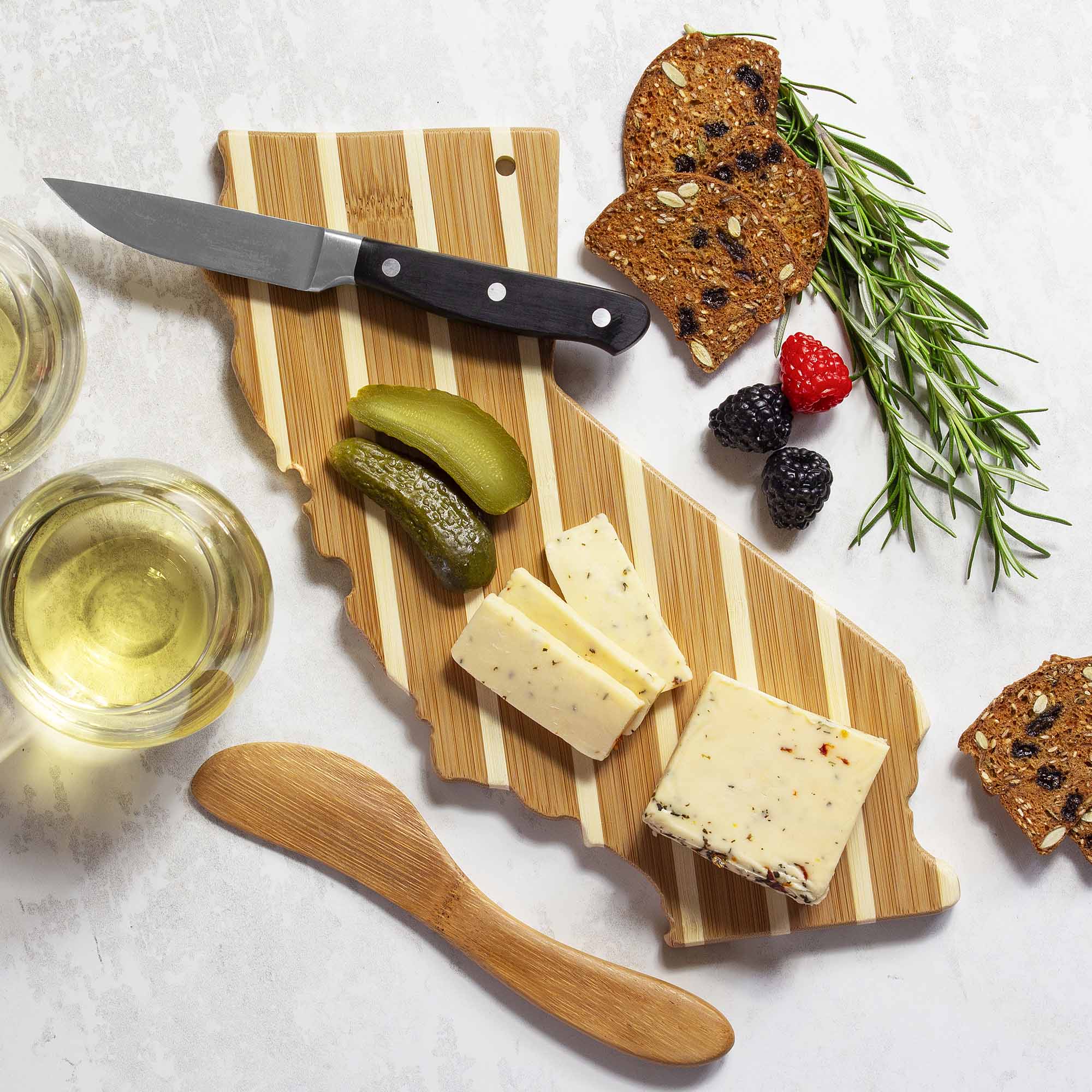 totally-bamboo-california-serving-board-with-spreader-knife-gift-set image 4