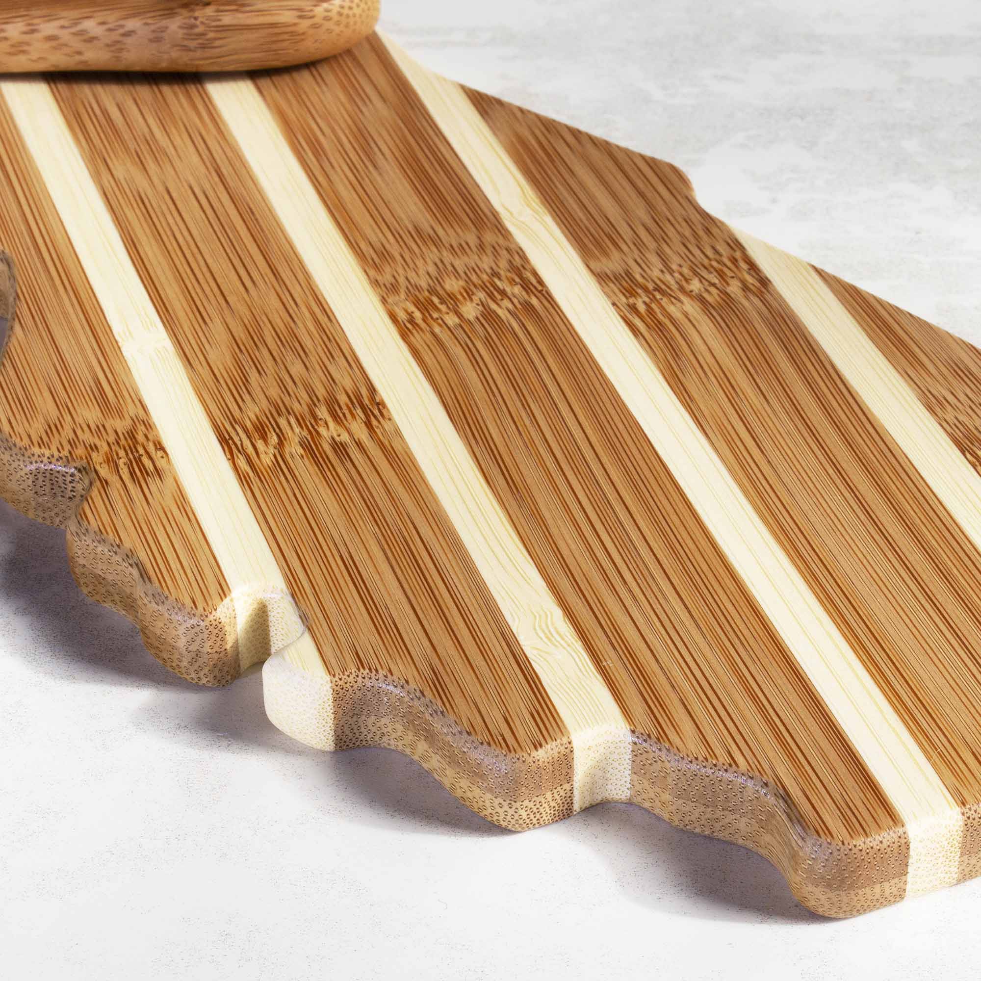 totally-bamboo-florida-serving-board-with-spreader-knife-gift-set image 5