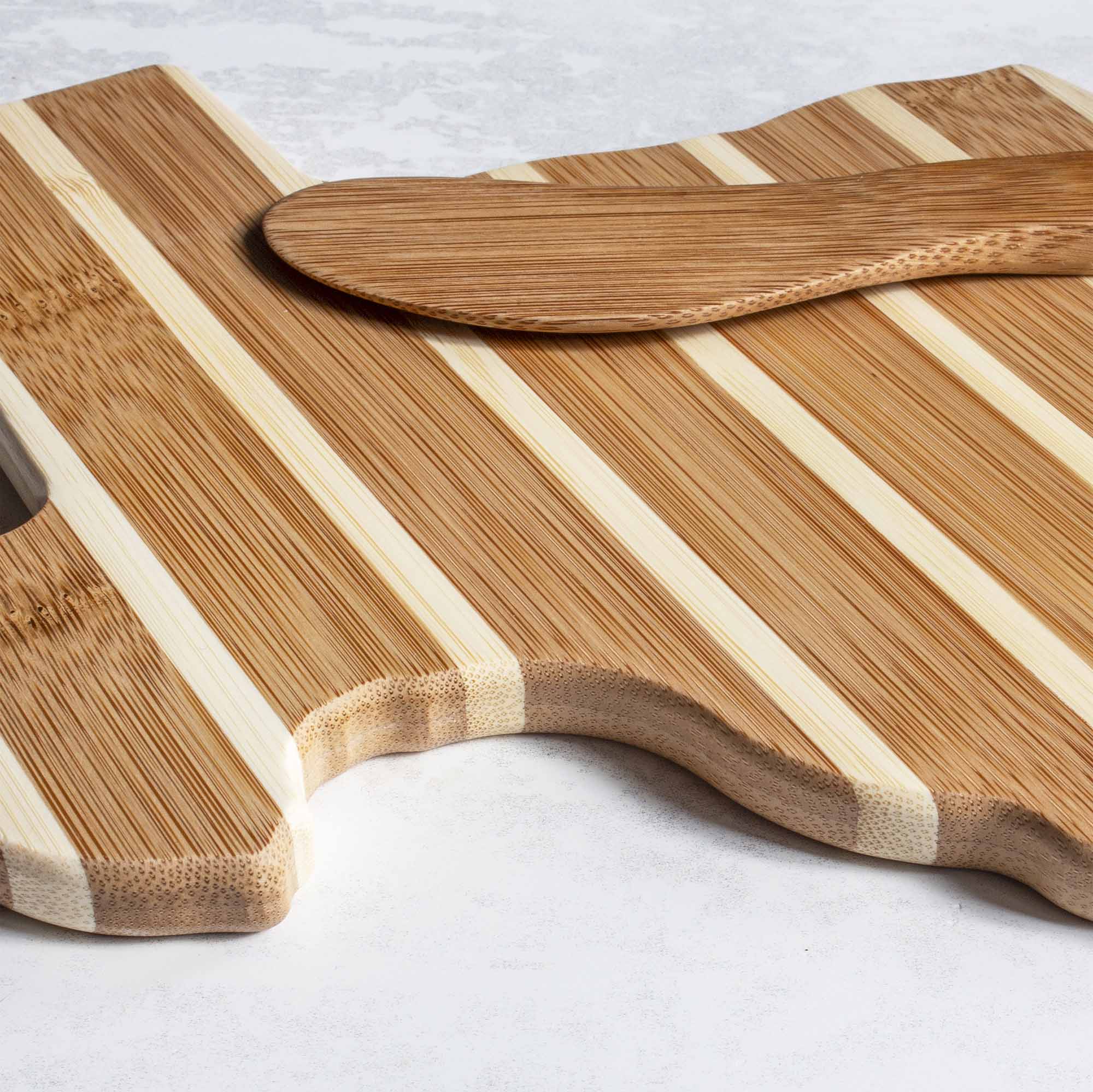 totally-bamboo-texas-serving-board-with-spreader-knife-gift-set image 5