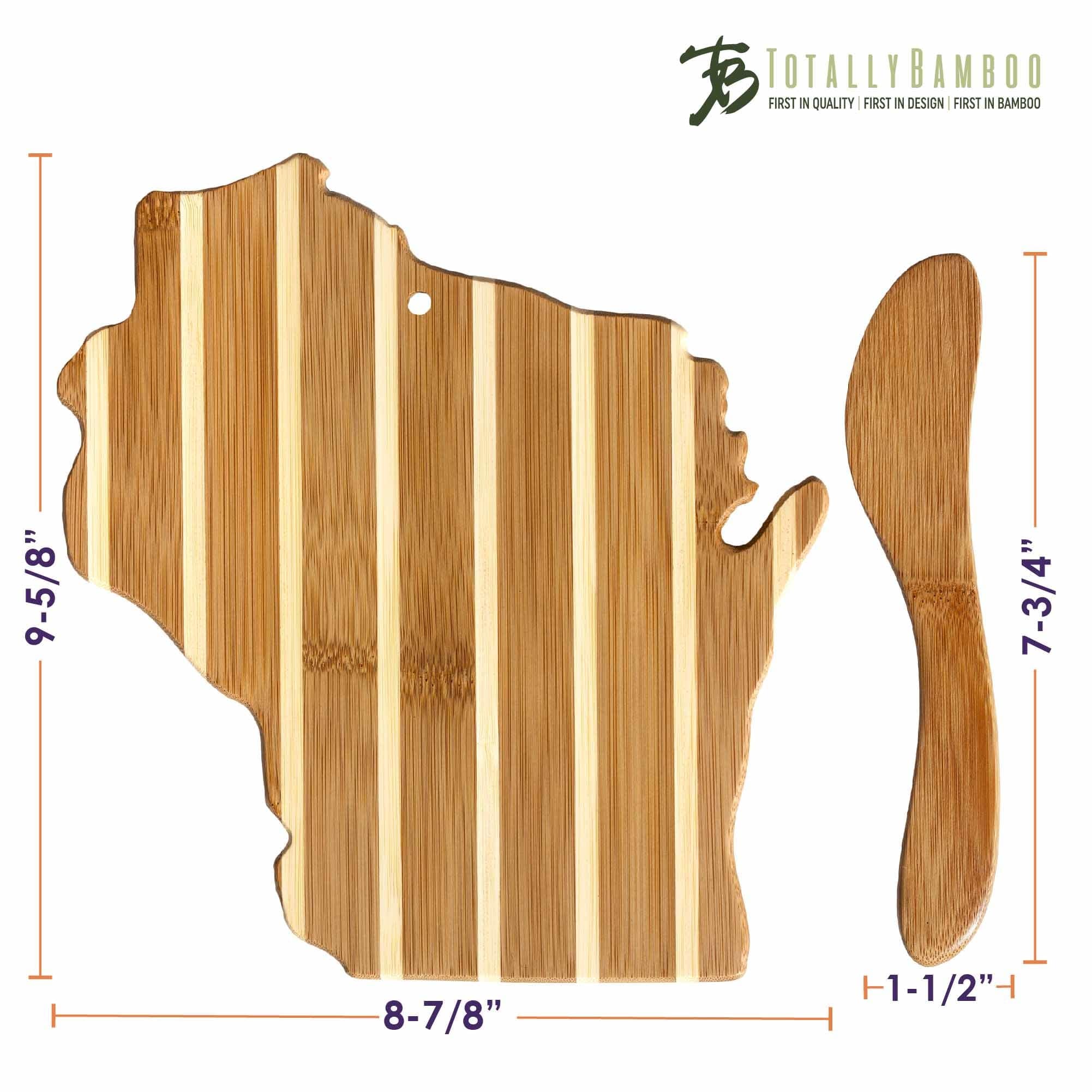totally-bamboo-wisconsin-serving-board-with-spreader-knife-gift-set image 6