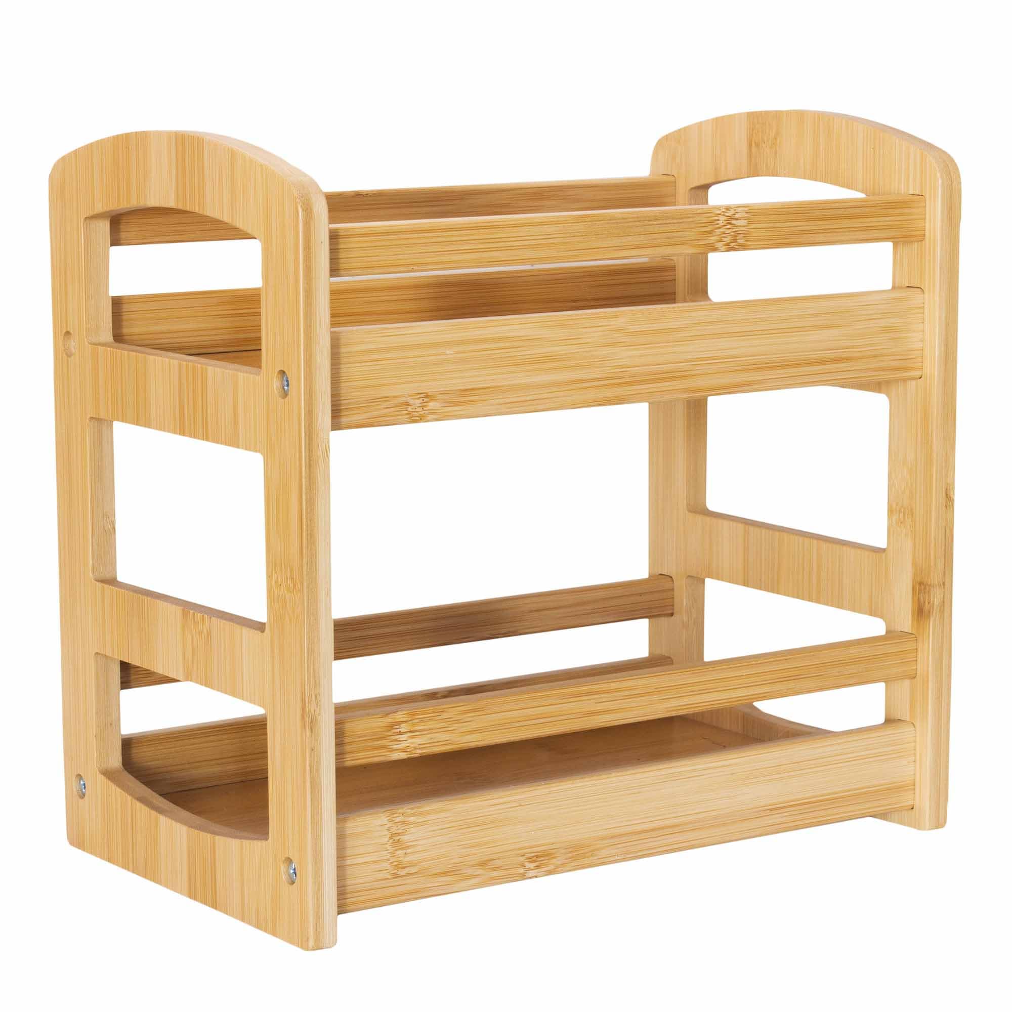 totally-bamboo-2-tier-spice-rack-bamboo-countertop-organizer image 5