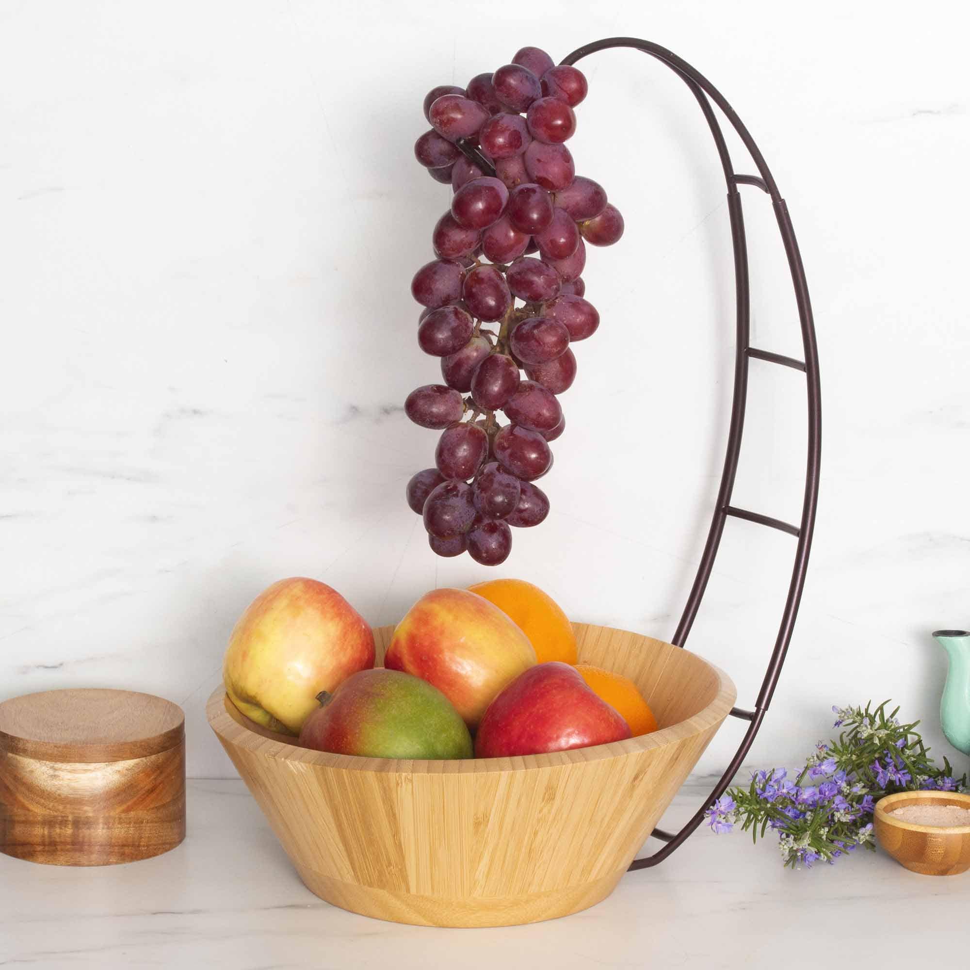 totally-bamboo-fruit-bowl-with-banana-holder image 3