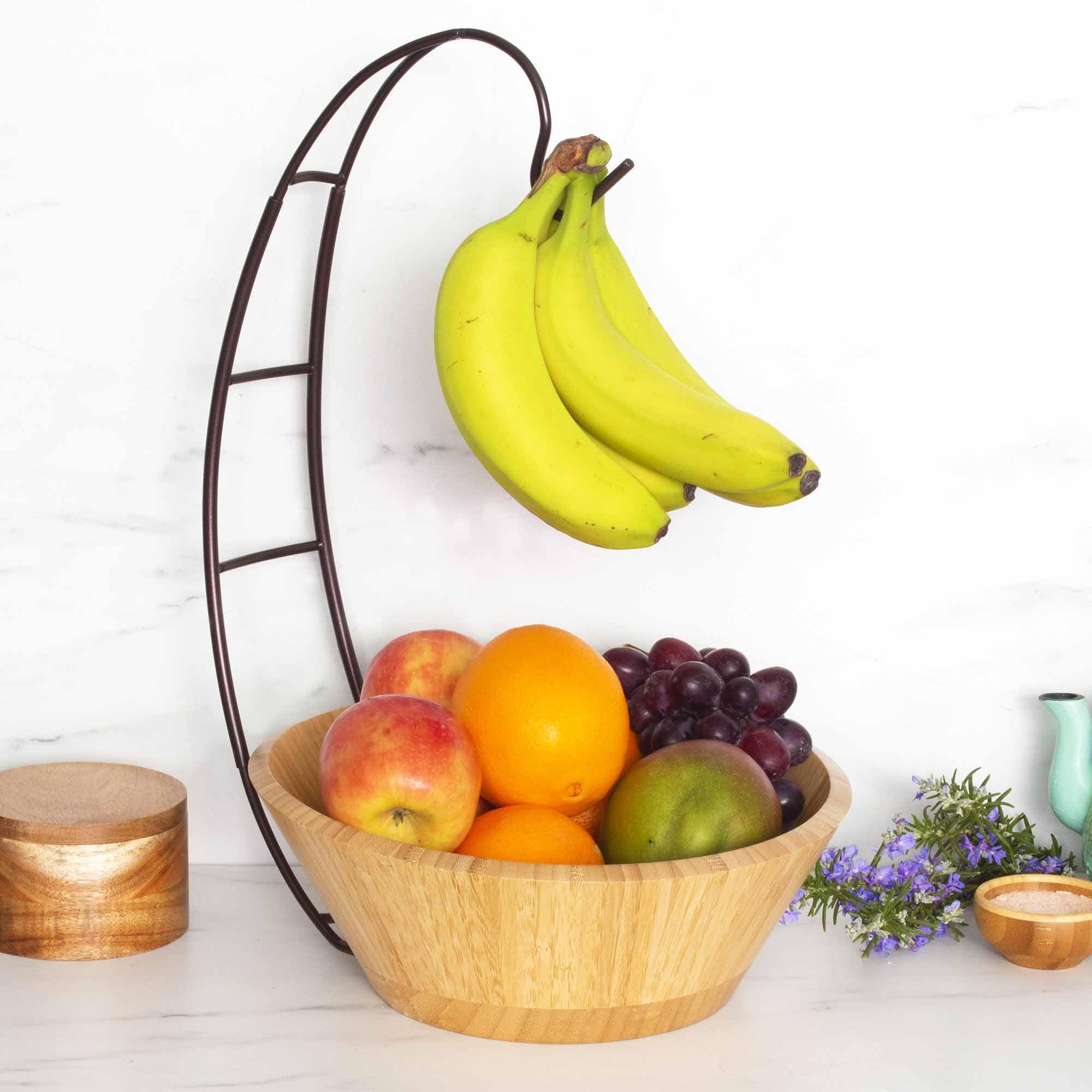 totally-bamboo-fruit-bowl-with-banana-holder image 2