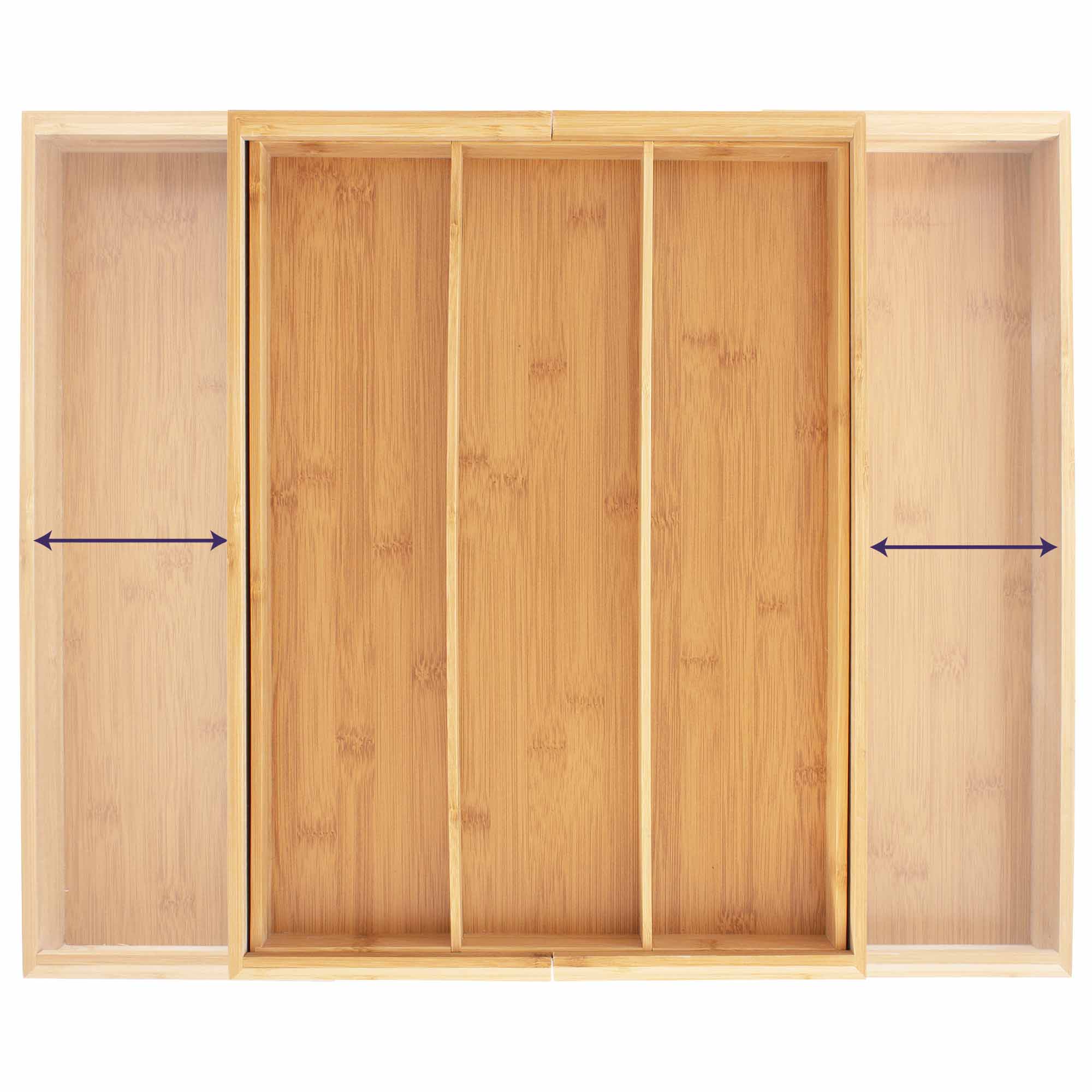 totally-bamboo-expandable-drawer-organizer-5-compartments image 6