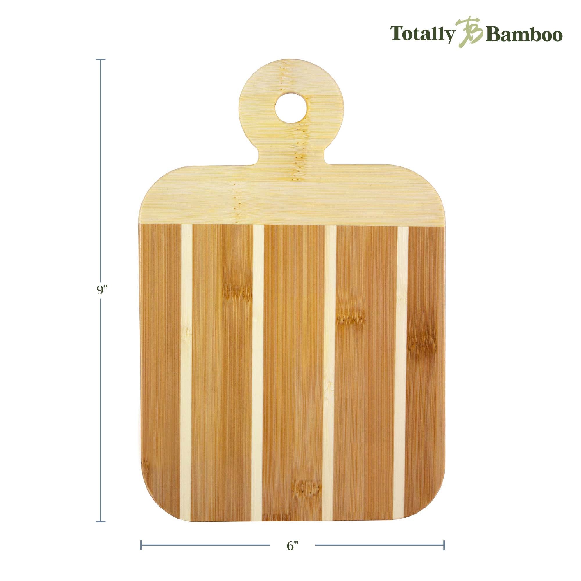 totally-bamboo-striped-small-paddle-serving-board-9-x-6 image 4