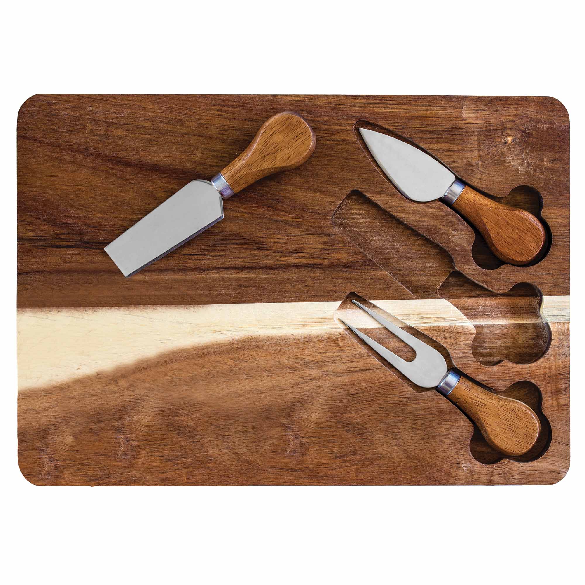 totally-bamboo-tb-home-acacia-wood-charcuterie-board-with-built-in-cheese-tools image 1