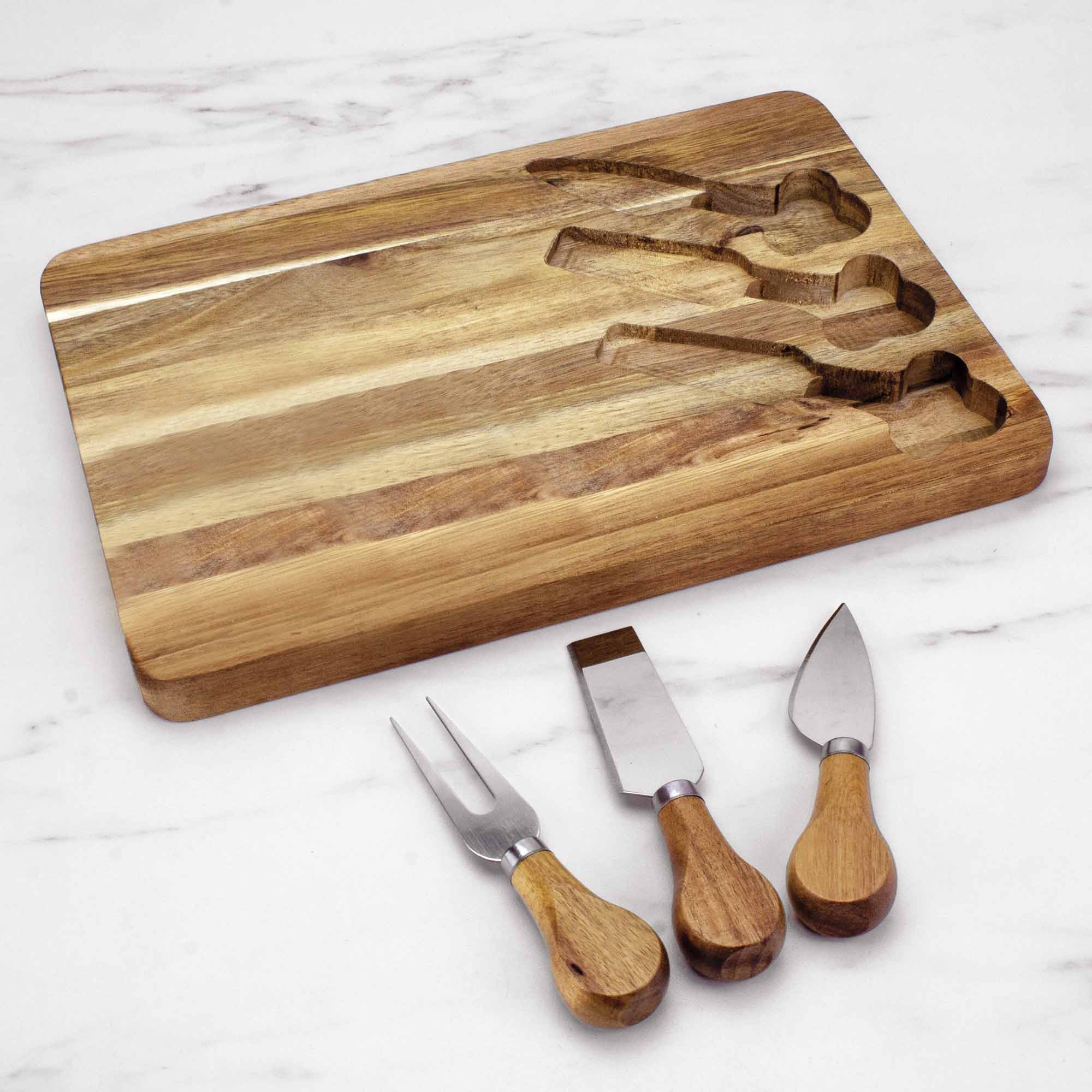 totally-bamboo-tb-home-acacia-wood-charcuterie-board-with-built-in-cheese-tools image 3