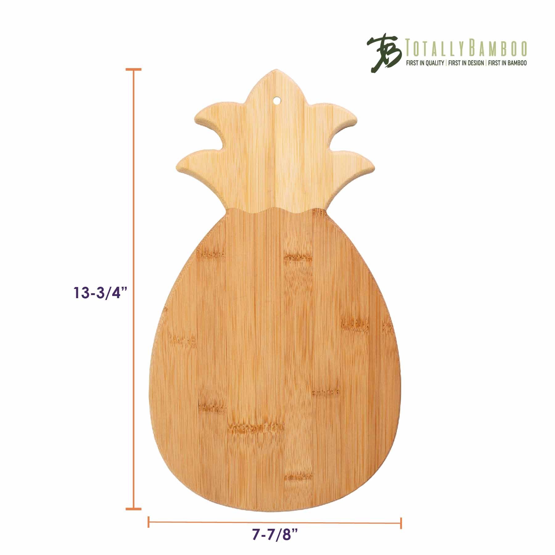 totally-bamboo-pineapple-shaped-cutting-board-with-custom-engraving-options-14-3 image 6
