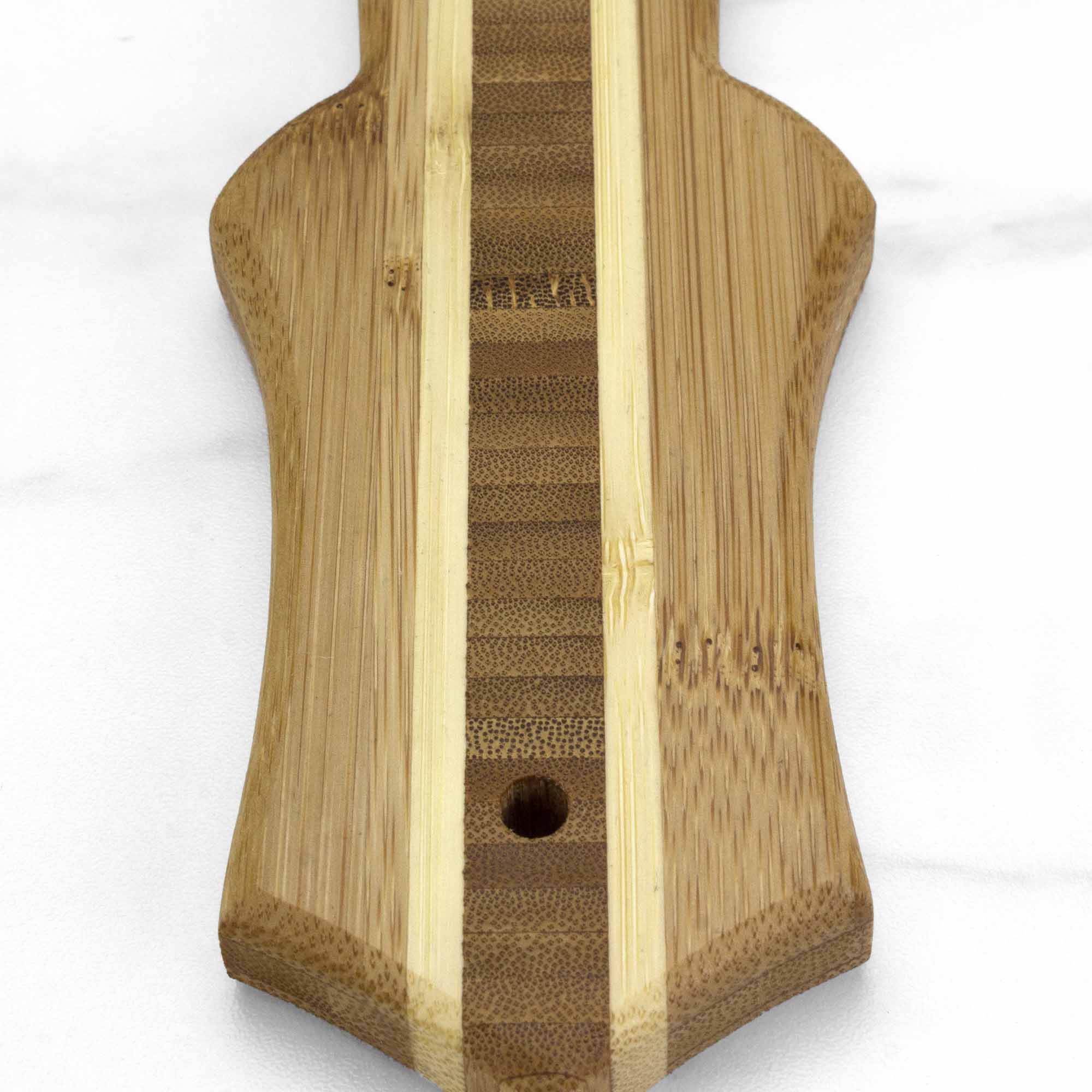 totally-bamboo-ukulele-shaped-cutting-board-22-x-9-bamboo-board image 5