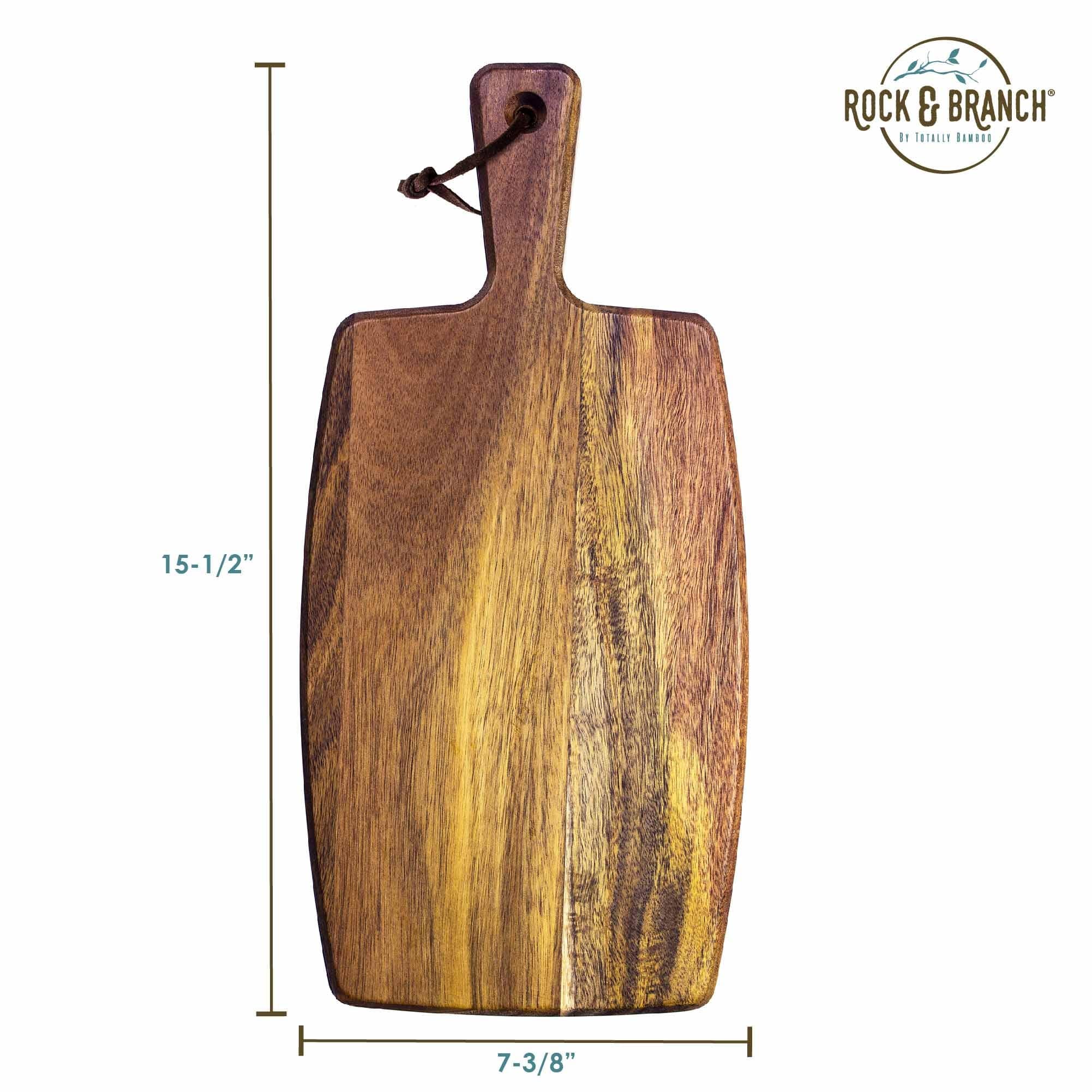 totally-bamboo-rock-branch-charcuterie-serving-paddle-15-1-2-x-7-3-8-acacia-wood image 6