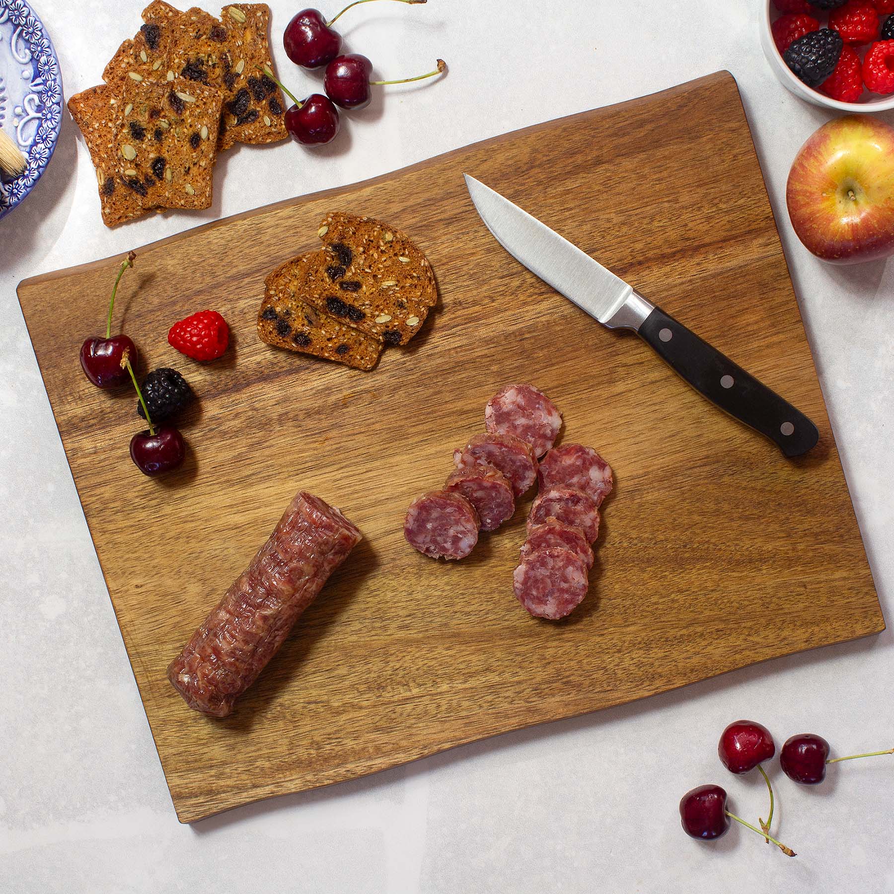 totally-bamboo-tb-home-acacia-wood-charcuterie-serving-board image 3