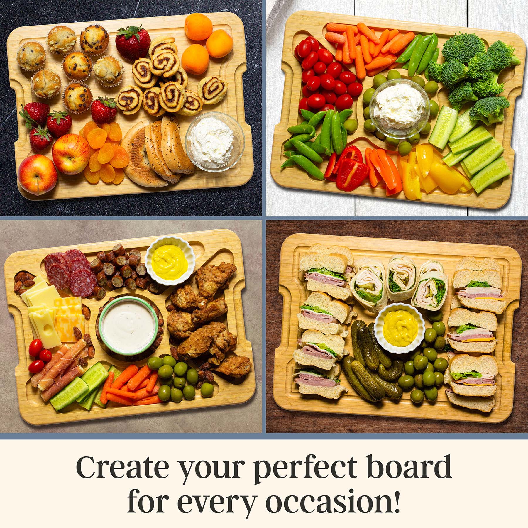 totally-bamboo-flip-serve-store-charcuterie-board-with-locking-lid image 3