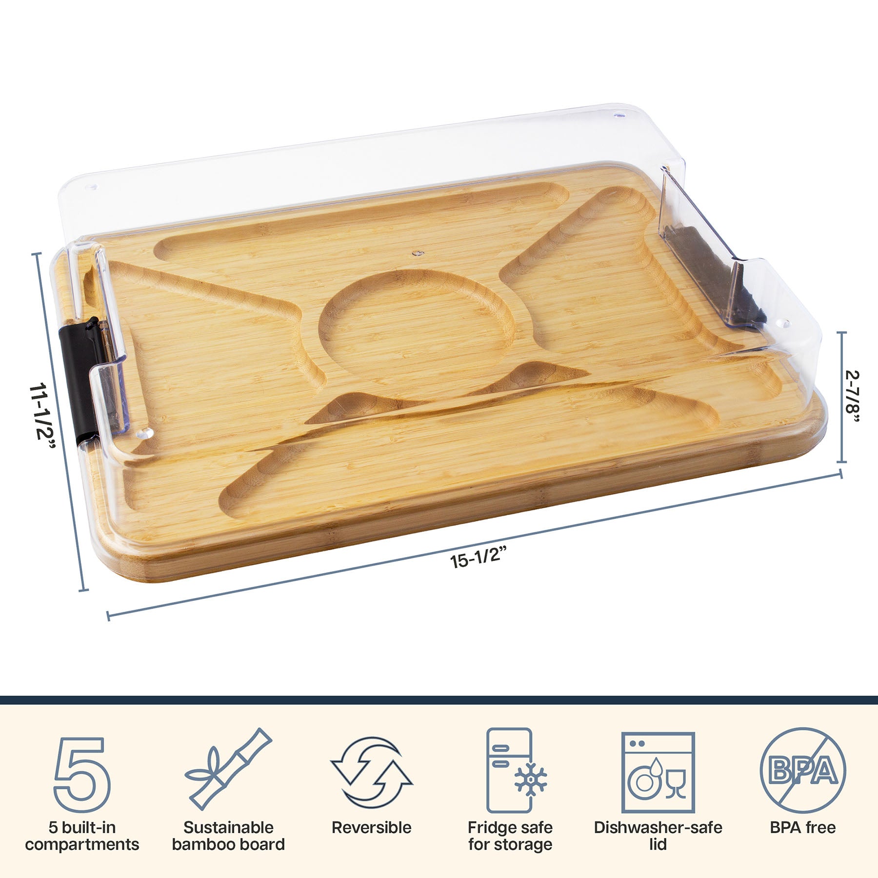 totally-bamboo-flip-serve-store-charcuterie-board-with-locking-lid image 8