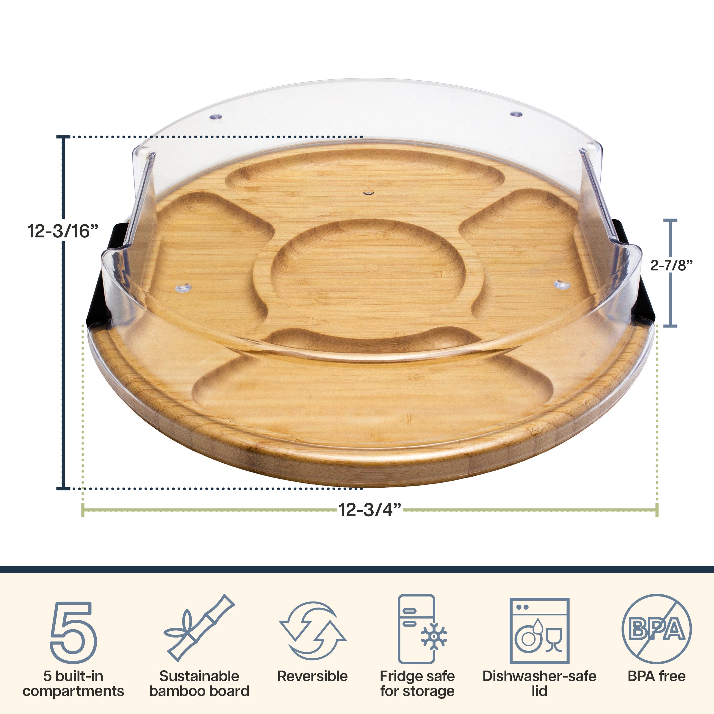 totally-bamboo-flip-serve-store-round-charcuterie-board-with-locking-lid image 8