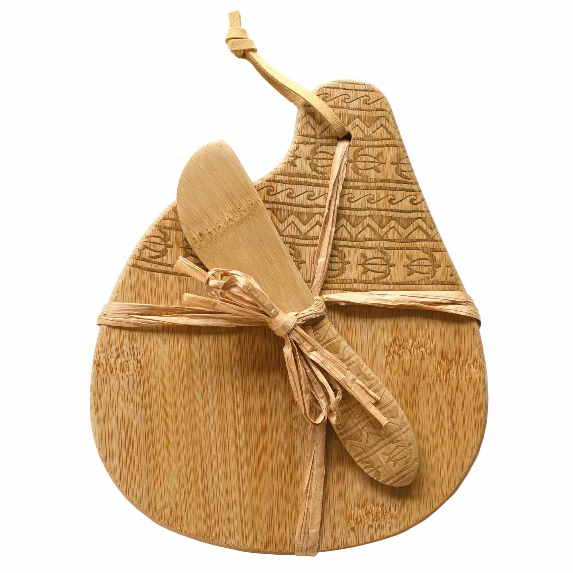 totally-bamboo-tonga-serving-board-with-spreader-knife-7-125-x-8-5 image 3