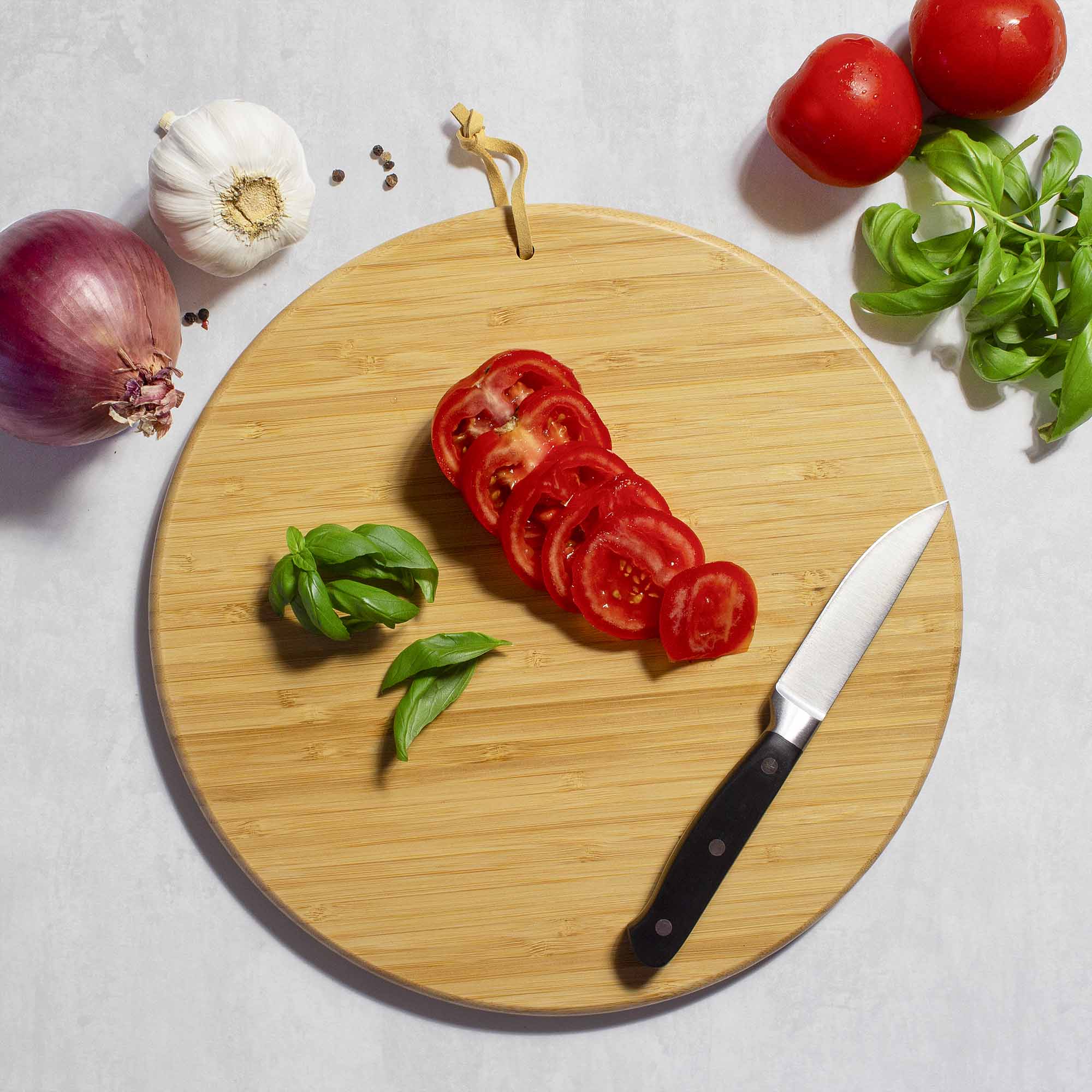 totally-bamboo-baseball-shaped-cutting-board-12-x-12 image 3
