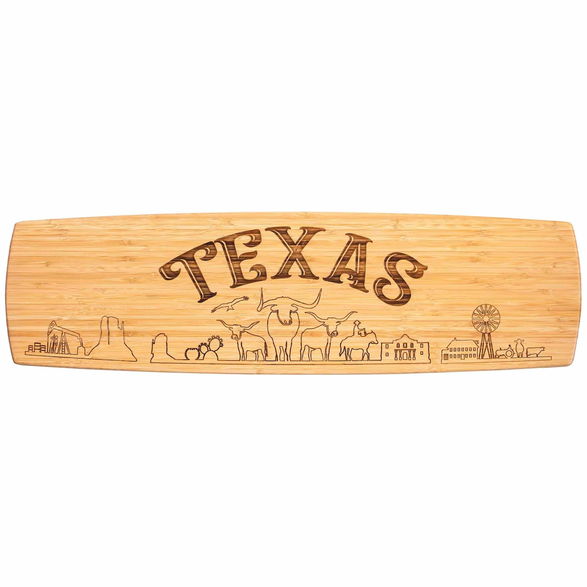 totally-bamboo-texas-engraved-xl-charcuterie-board-30-x-8-5-extra-large-serving- image 1