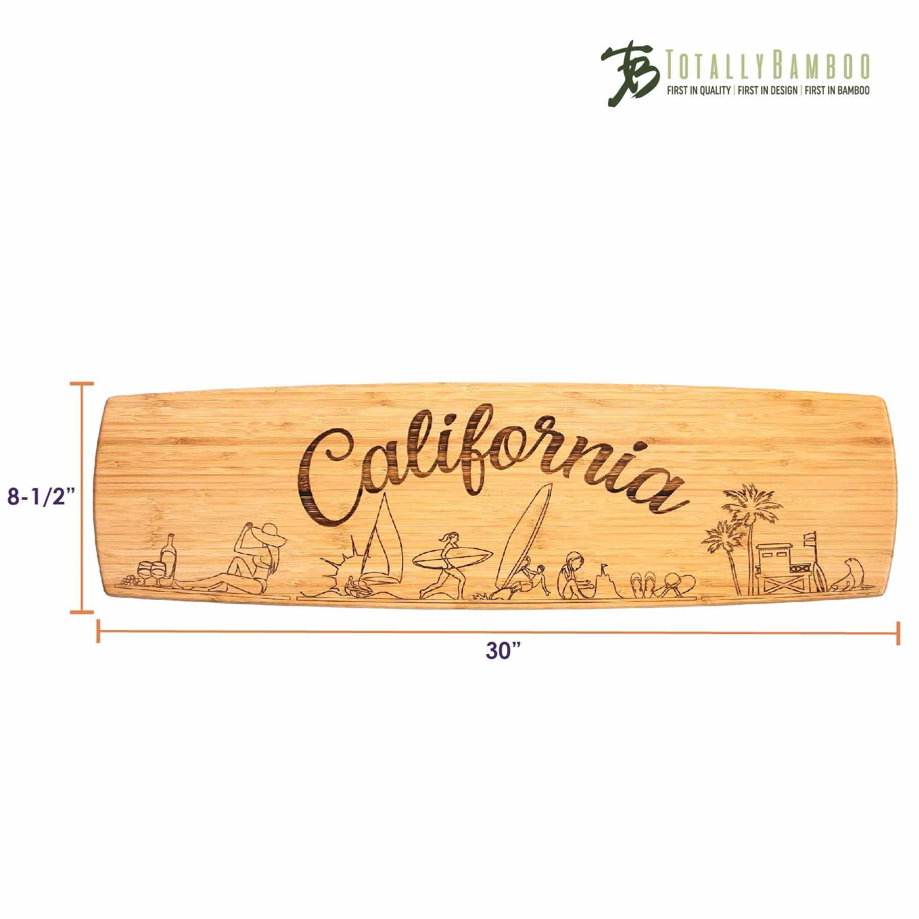 totally-bamboo-california-engraved-xl-charcuterie-board-30-x-8-5-inches image 7