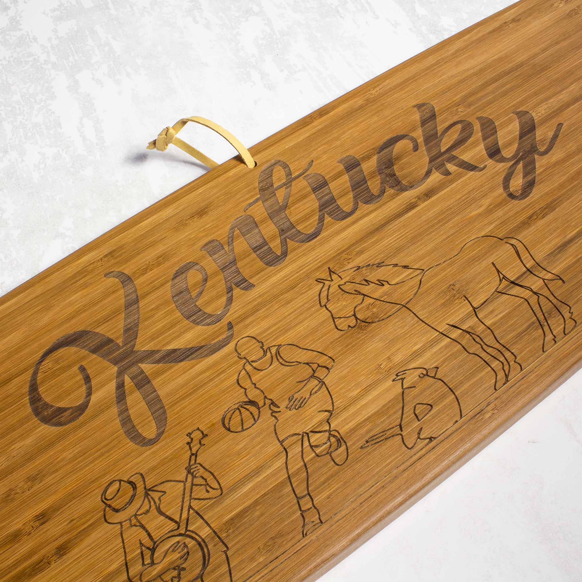 totally-bamboo-kentucky-engraved-xl-charcuterie-board-30-x-8-1-2 image 4