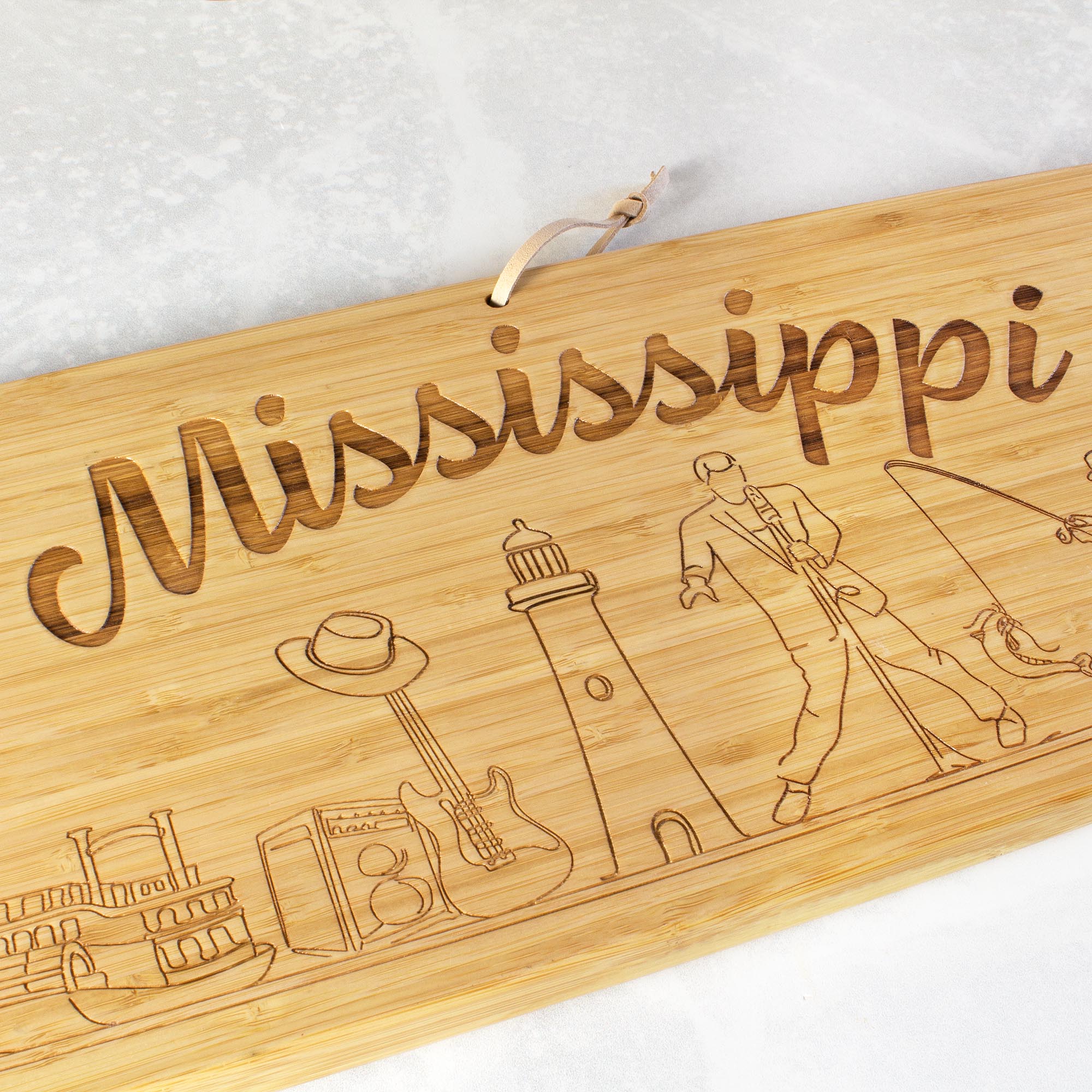 totally-bamboo-mississippi-engraved-xl-charcuterie-board-30-x-8-5 image 3