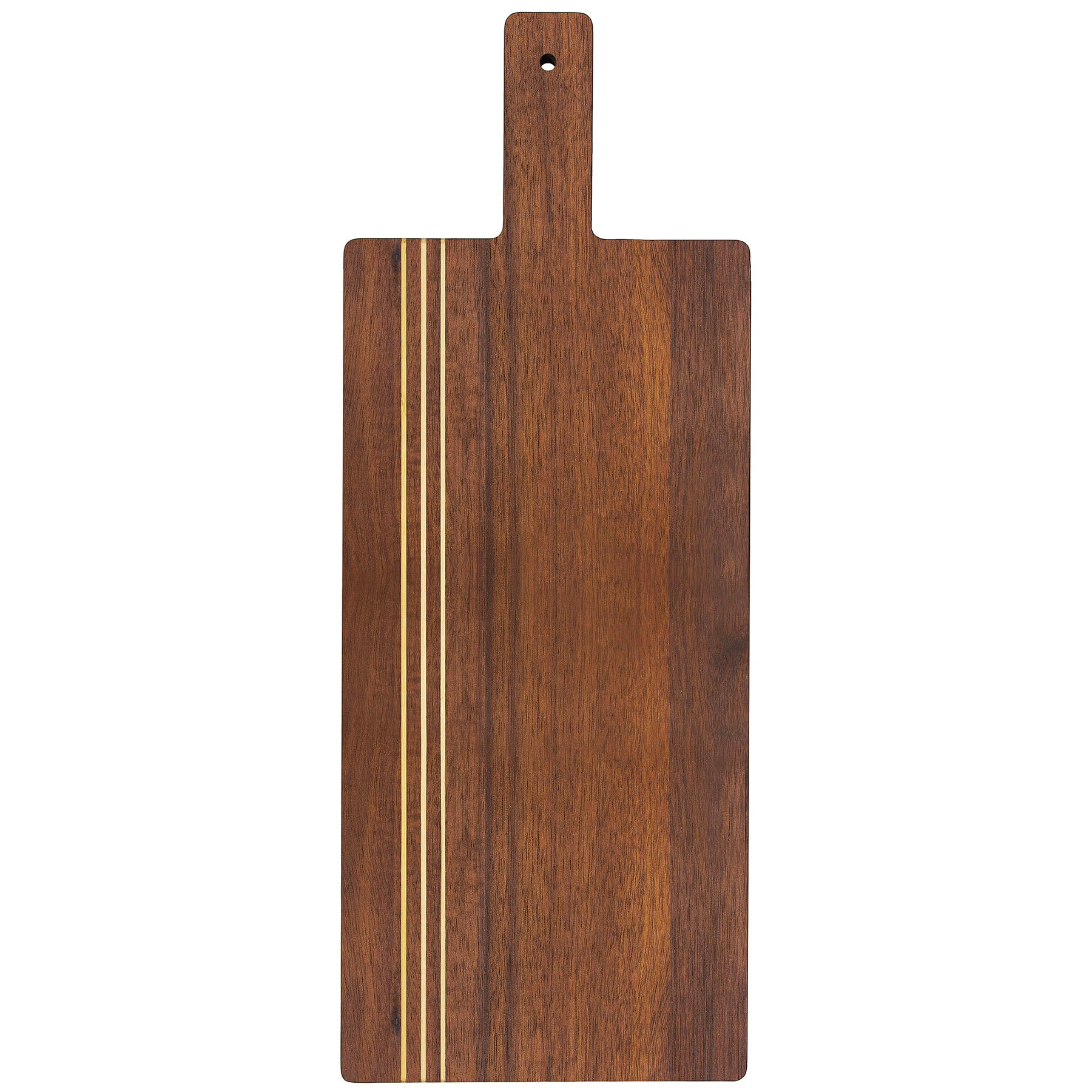rock-branch-acacia-wood-pinstripe-paddle-board-charcuterie-serving-board image 1