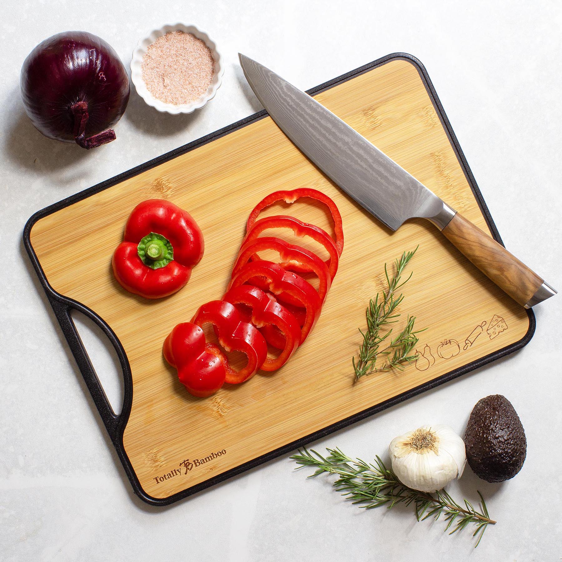 totally-bamboo-poly-boo-reversible-bamboo-plastic-cutting-board image 3