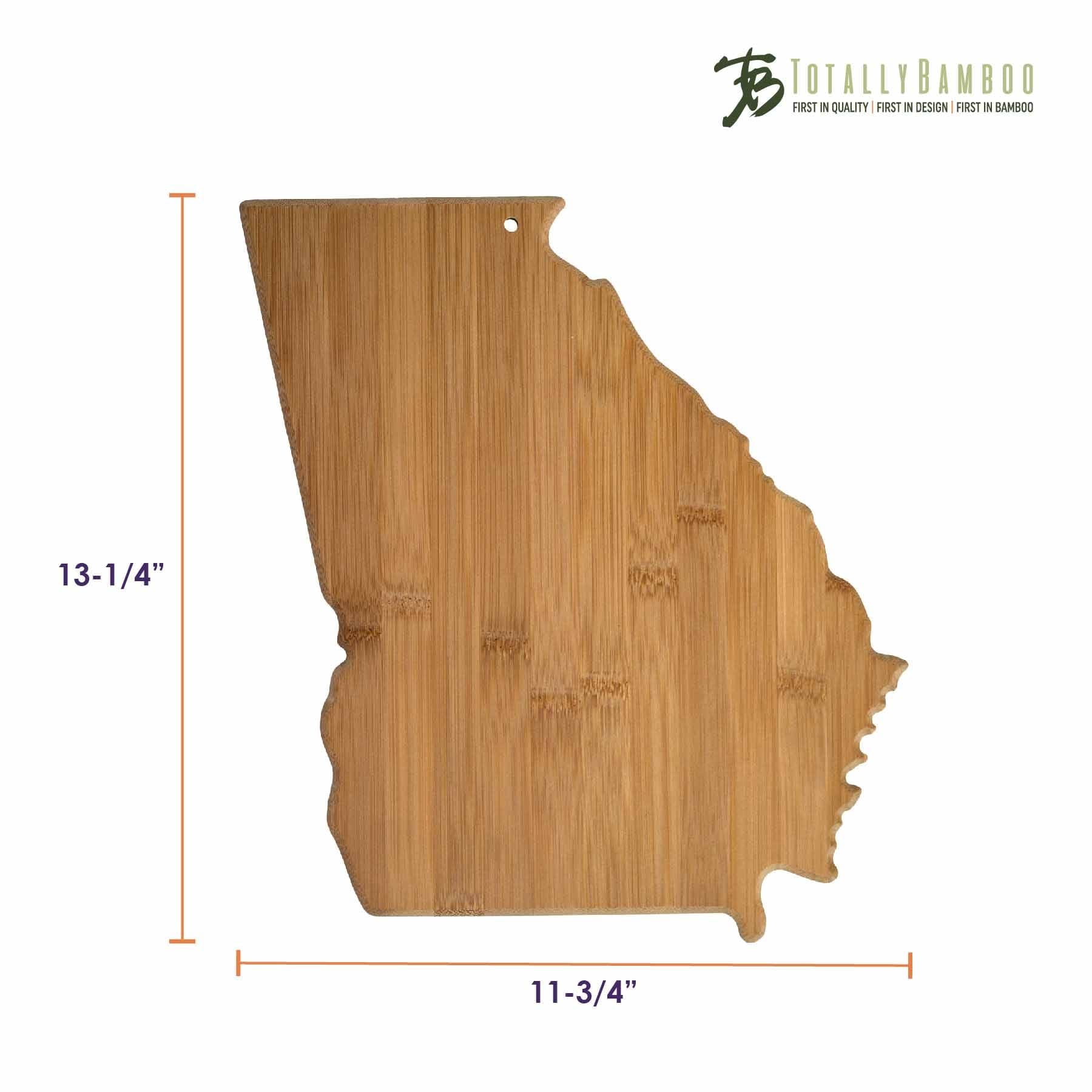 totally-bamboo-georgia-state-shaped-cutting-board-13-1-4-x-11-3-4 image 4